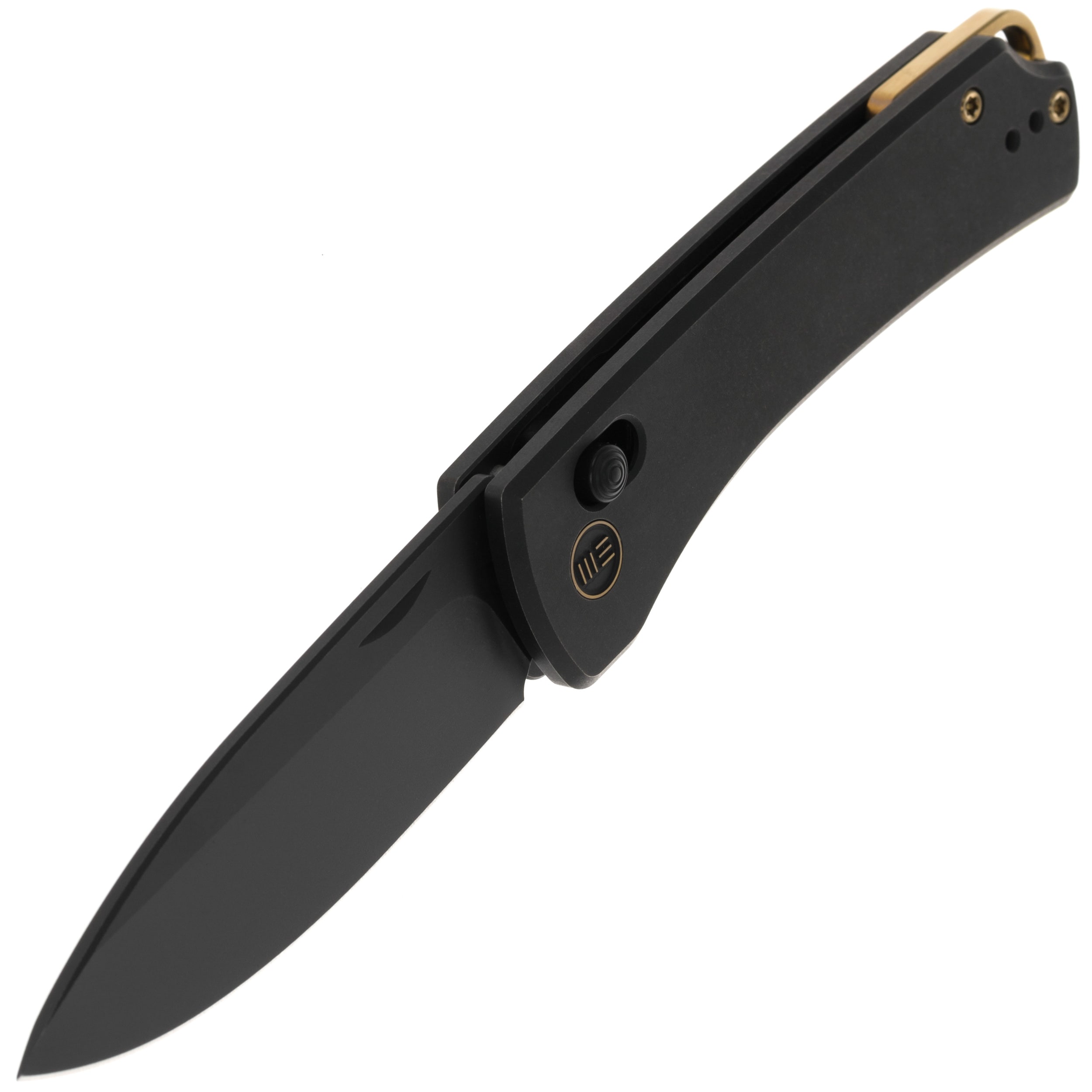Складаний ніж WE Knife Nightblade Black Titanium Stonewashed - Black