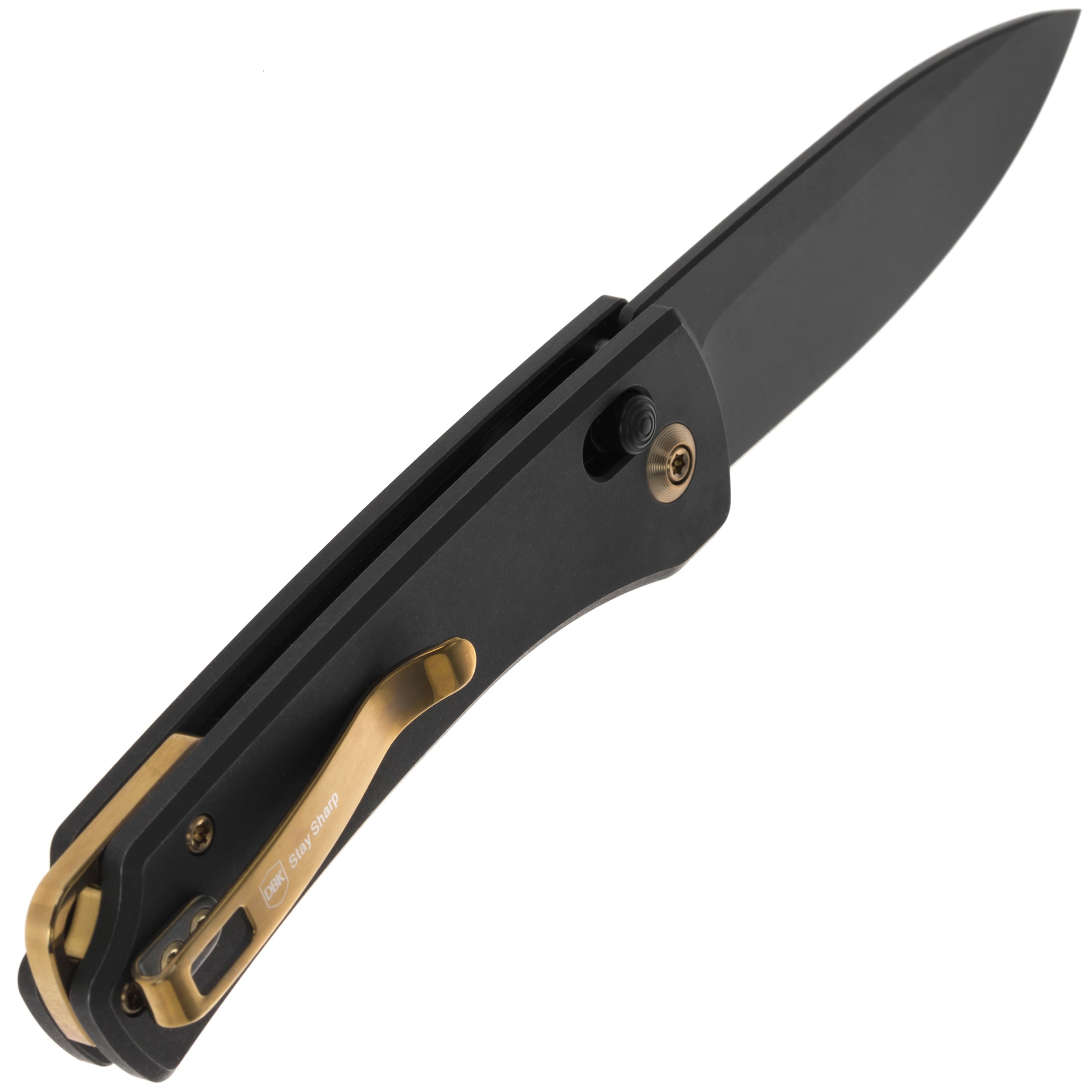 Складаний ніж WE Knife Nightblade Black Titanium Stonewashed - Black