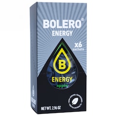 Napój w proszku Bolero Energy Apple ze stewią 14 g - 6 szt.
