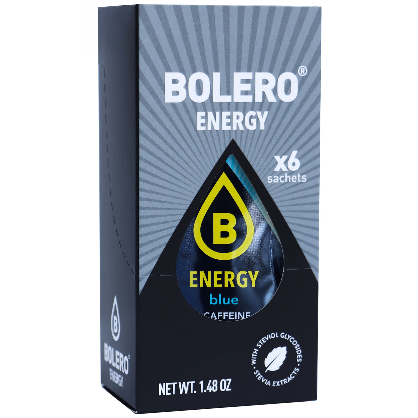 Napój w proszku Bolero Energy Blue ze stewią 7 g - 6 szt.