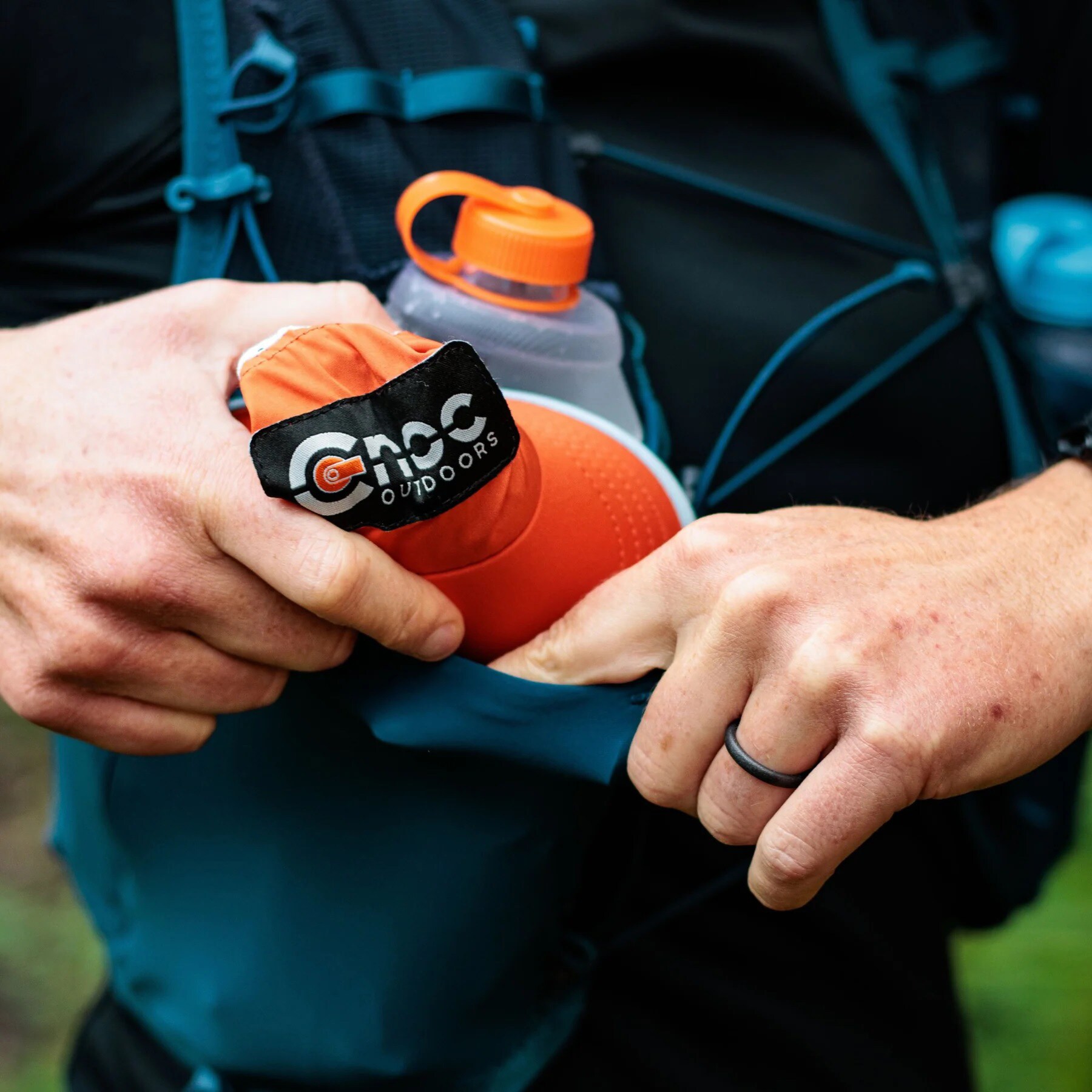 Butelka Cnoc Outdoors Hydriam Flask 28 mm 750 ml - Orange