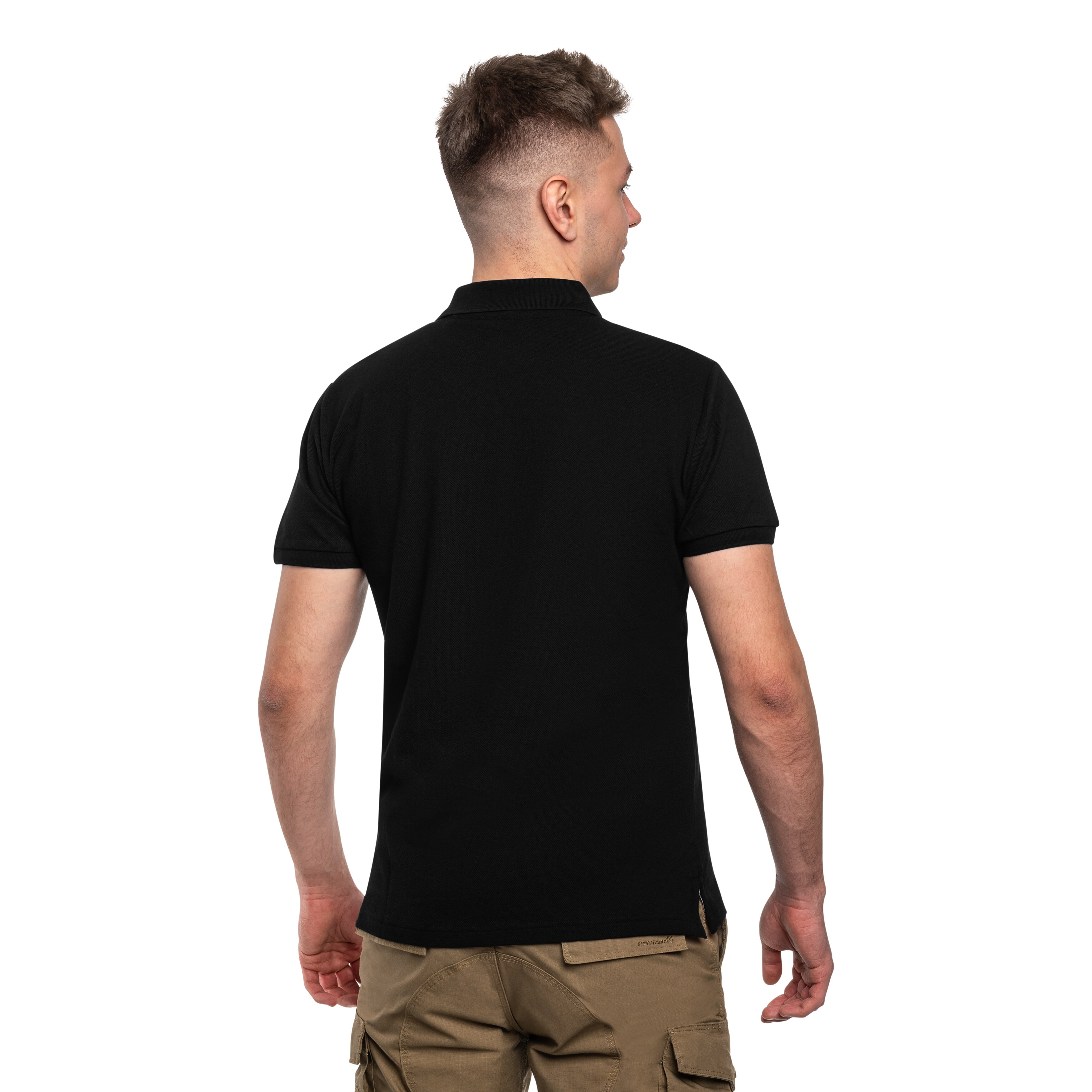 Koszulka Polo Alpha Industries Basic Small Logo - Black