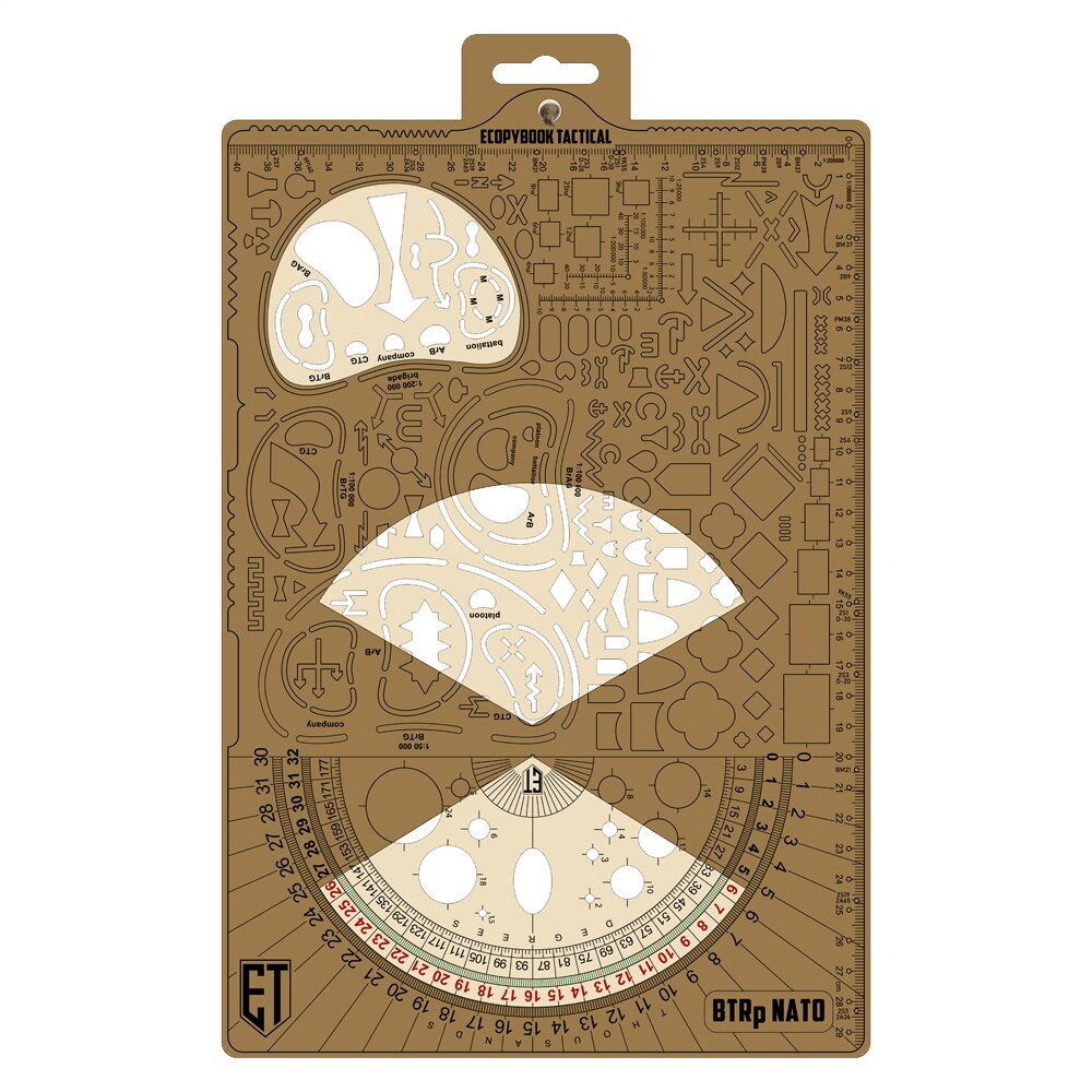 Linijka M-Tac Ecopybook Tactical Big Protractor