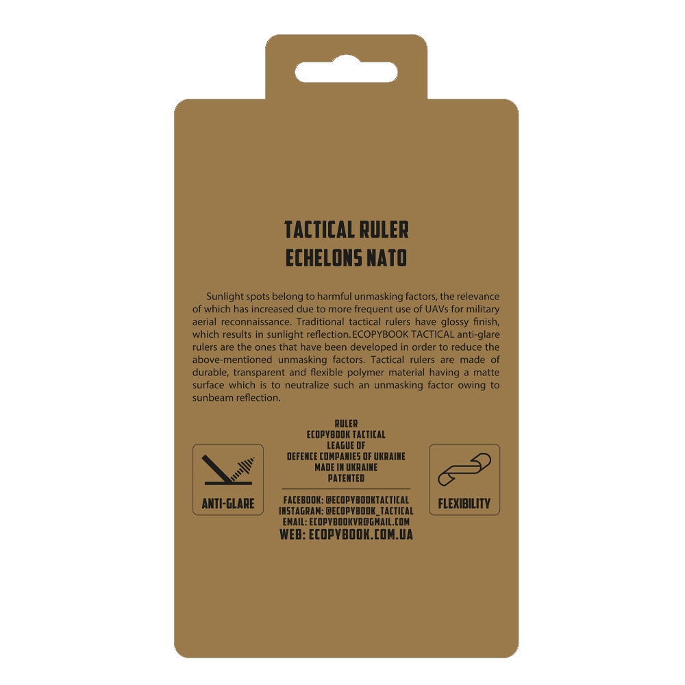Linijka M-Tac Ecopybook Tactical Echelons