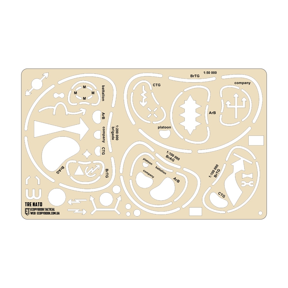 Linijka M-Tac Ecopybook Tactical Echelons