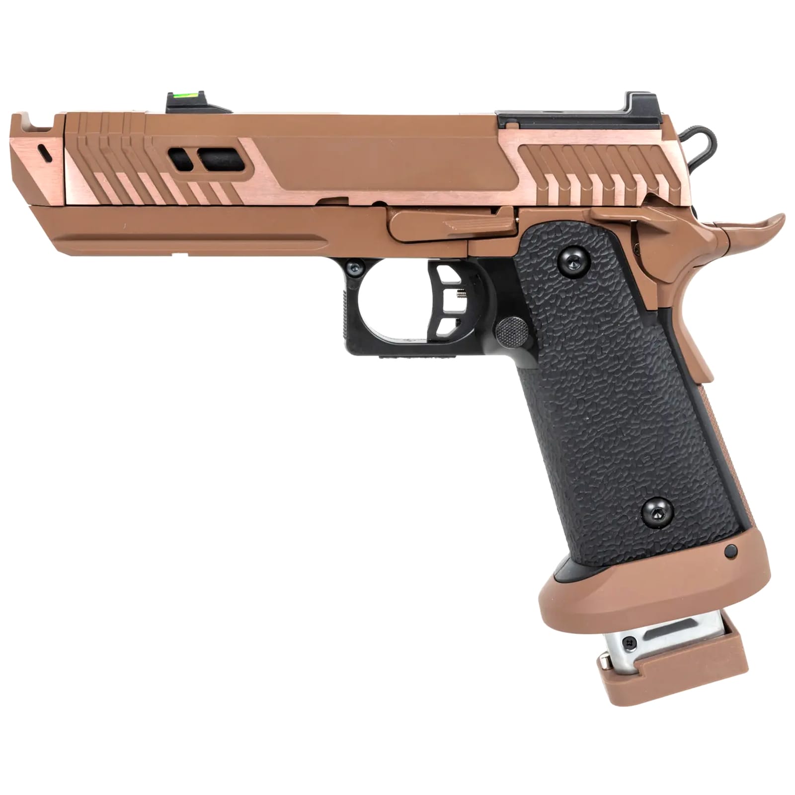 Pistolet ASG GBB SRC Sahara Viper Dual Power z magazynkiem CO2 - Flat Dark Earth