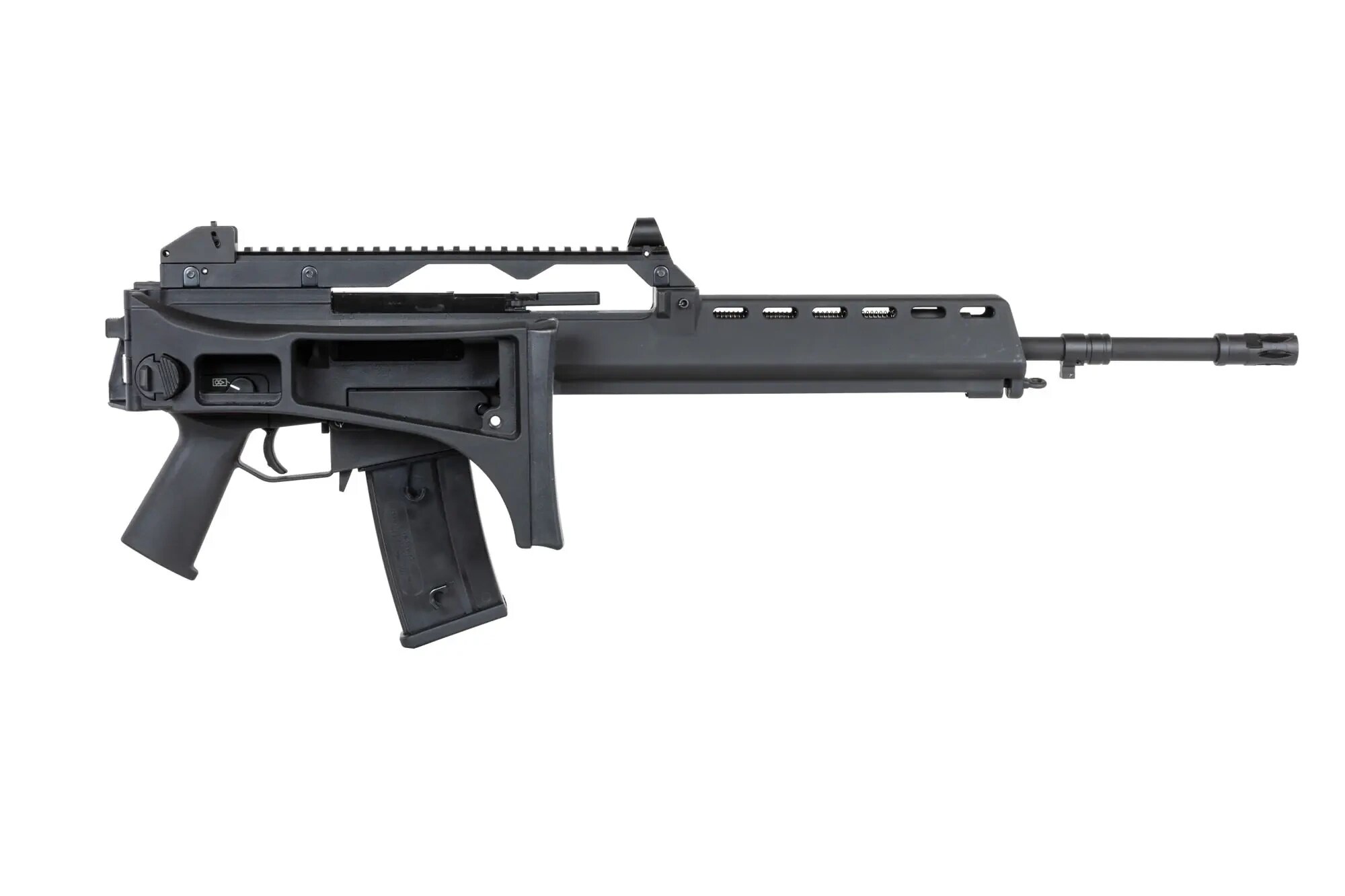 Karabinek ASG GBB SRC SR36E2 Dual Power GB-302 - Black