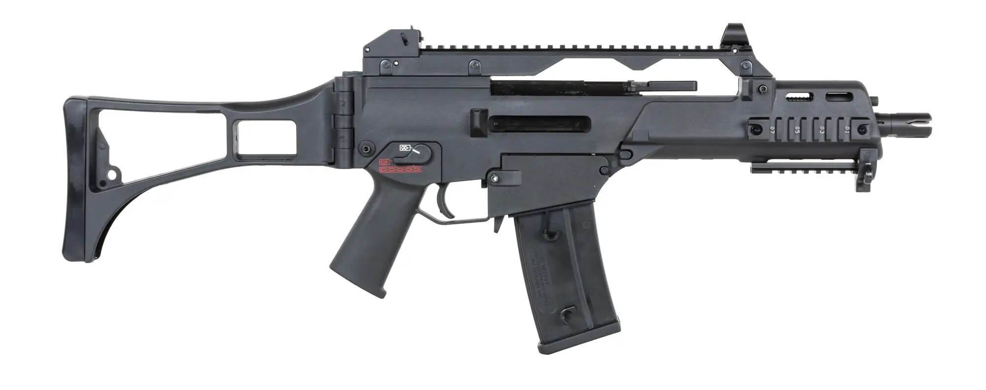 Karabinek szturmowy GBB SRC Dual Power SR36C GB-306 - Black