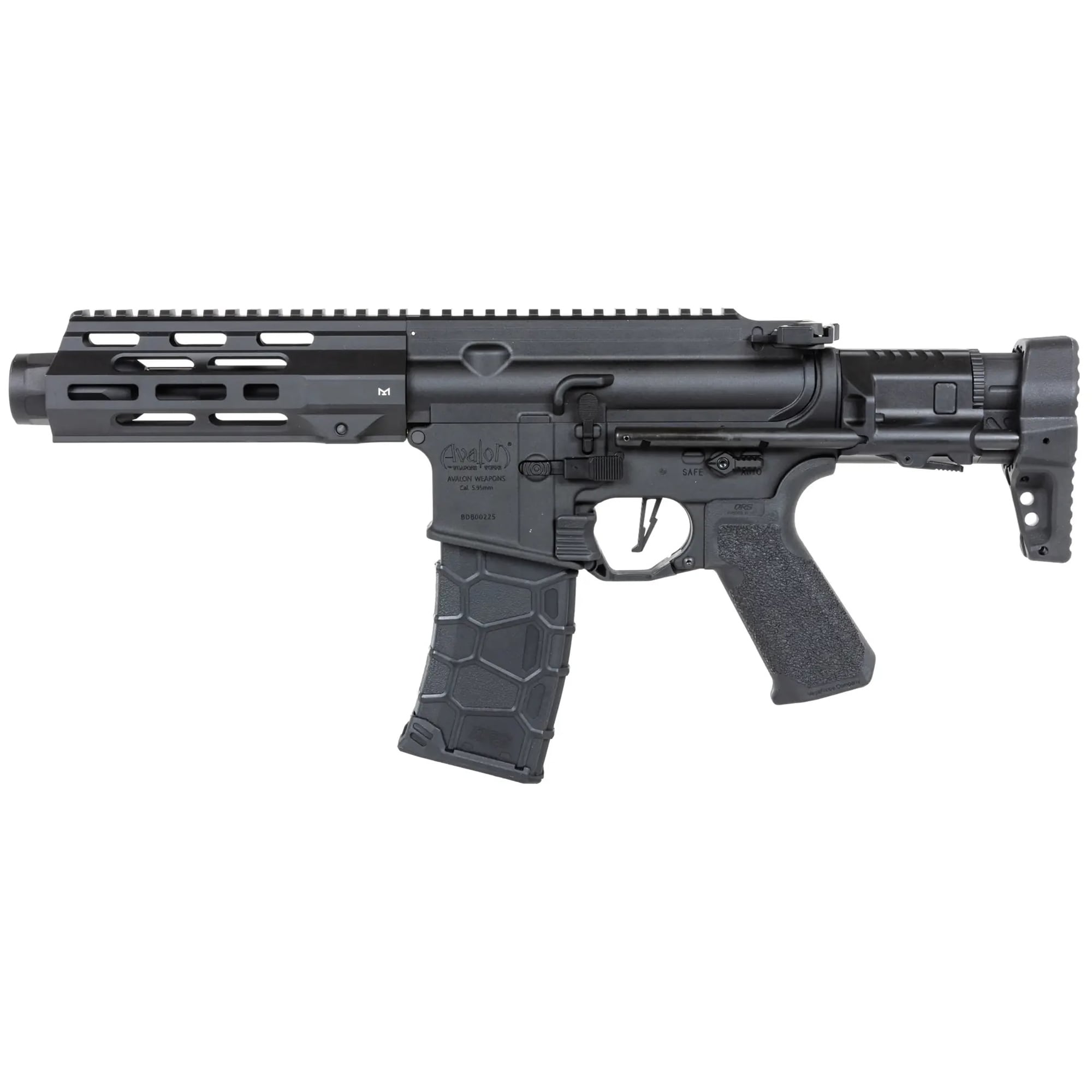 Karabinek szturmowy AEG VFC Avalon Calibur II PDW Gate Aster SX - Black