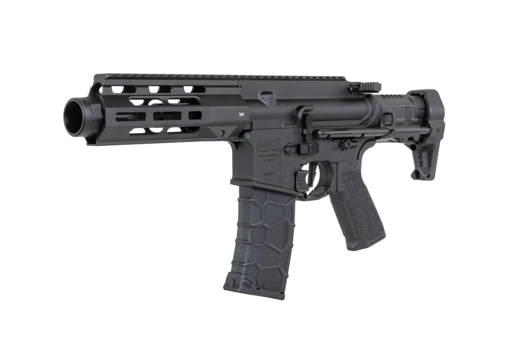 Karabinek szturmowy AEG VFC Avalon Calibur II PDW Gate Aster SX - Black