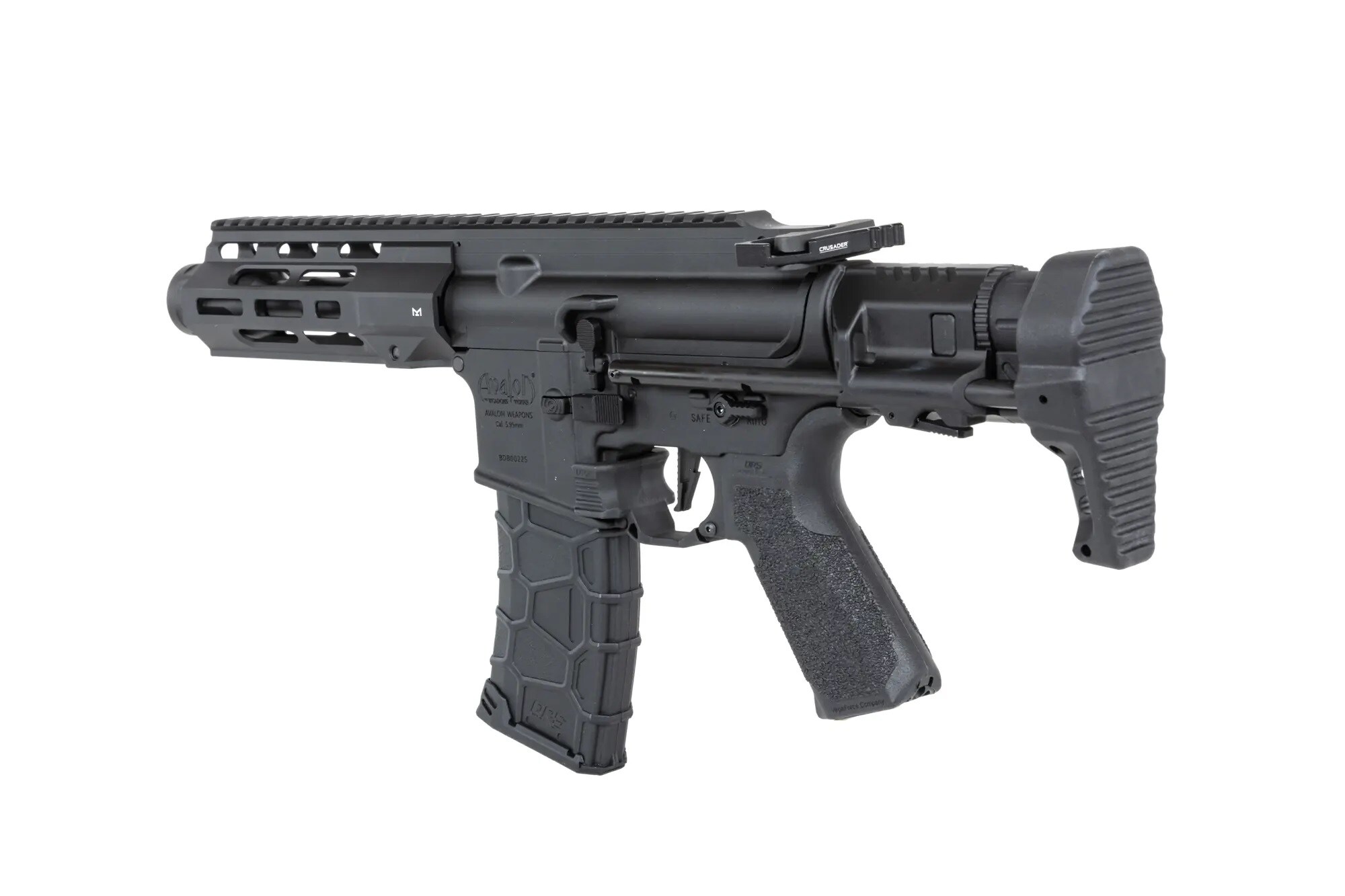 Karabinek szturmowy AEG VFC Avalon Calibur II PDW Gate Aster SX - Black