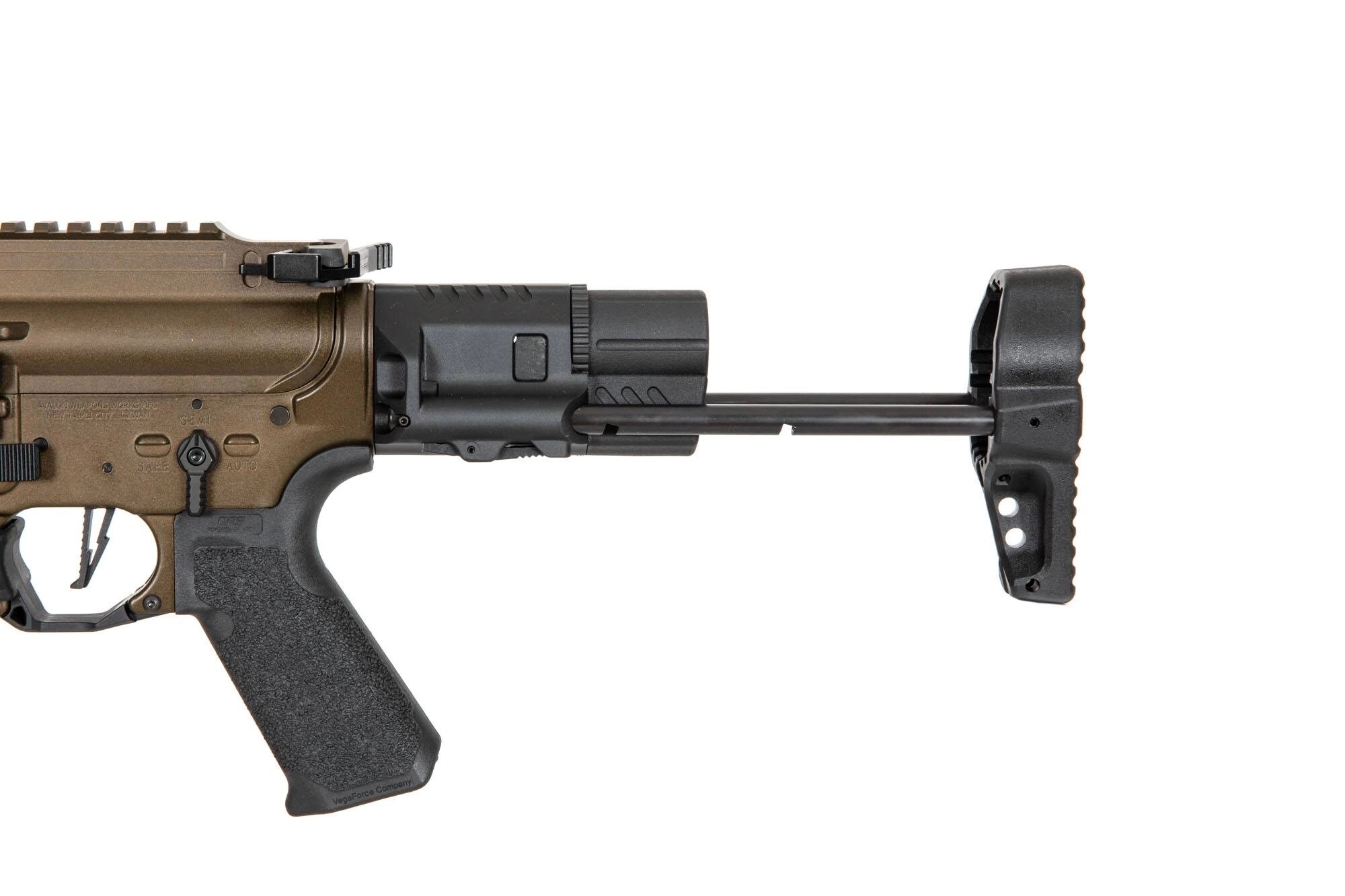 Штурмова гвинтівка AEG VFC Avalon Calibur II PDW Gate Aster SX - Half-Tan