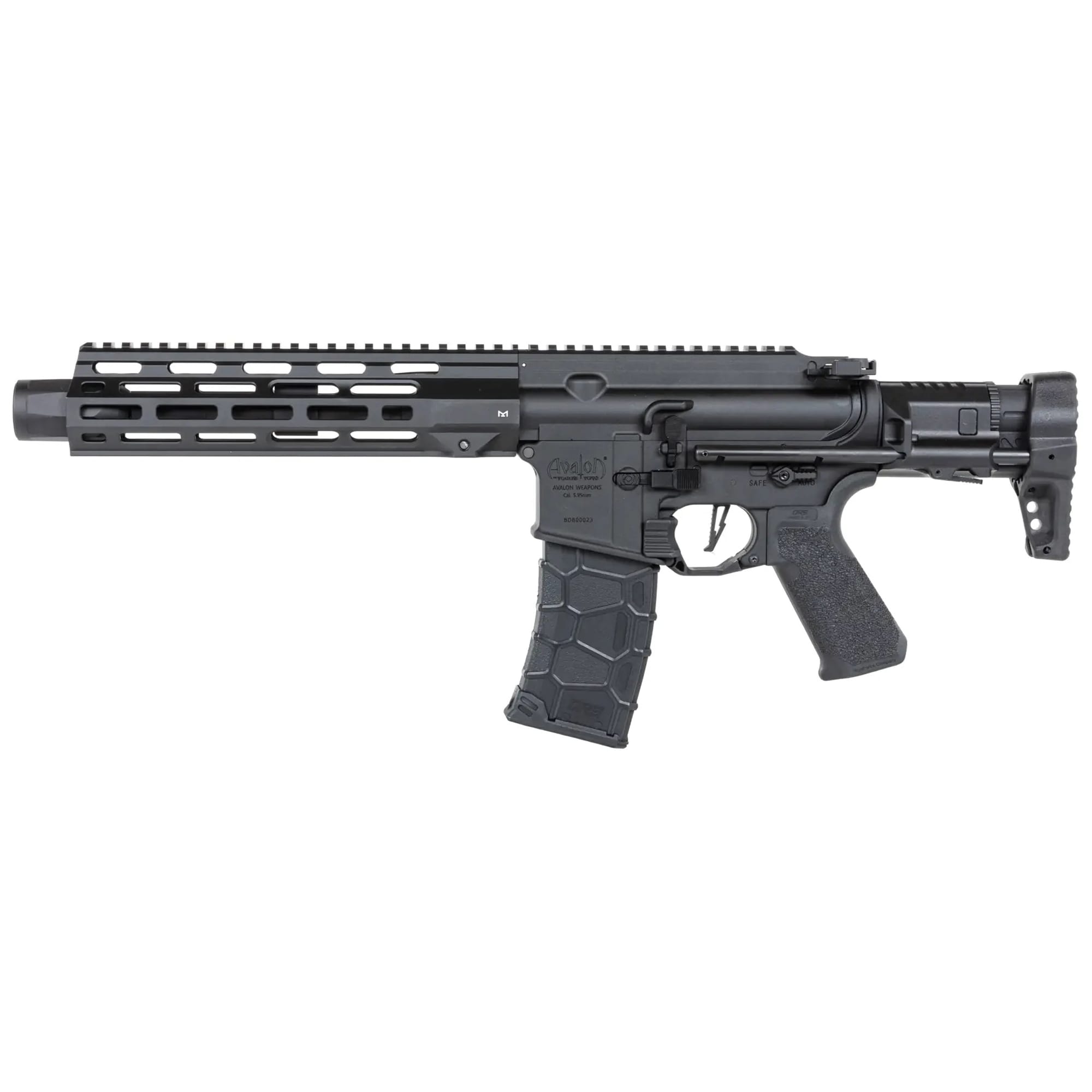 Karabinek szturmowy AEG VFC Avalon Calibur II CQC PDW Gate Aster SX - Black