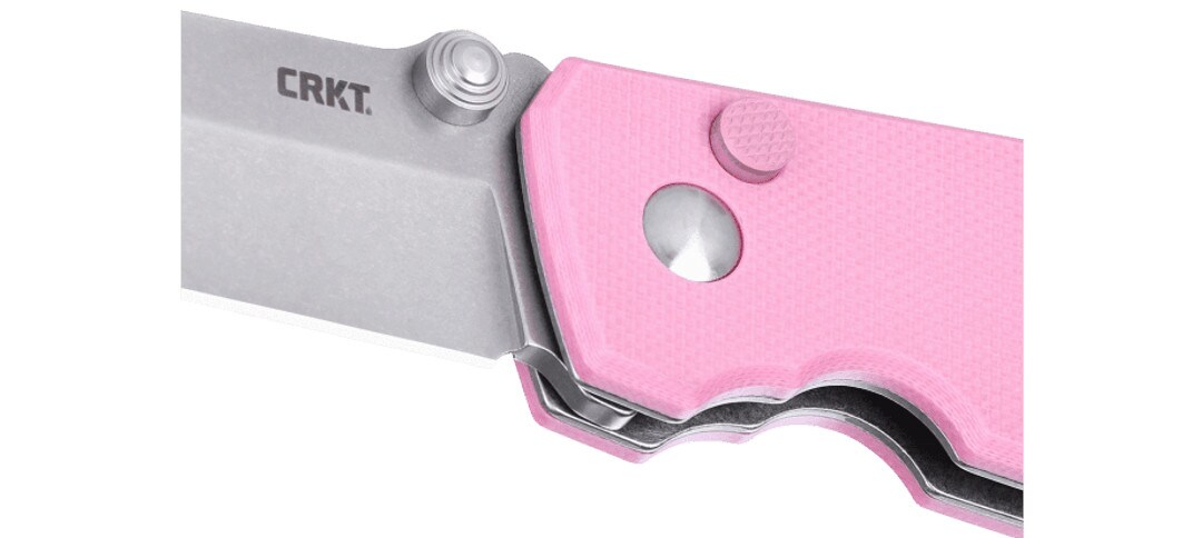 Nóż składany CRKT Squid Button Lock - Rose