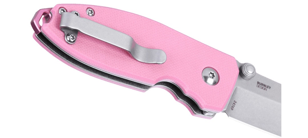 Nóż składany CRKT Squid Button Lock - Rose
