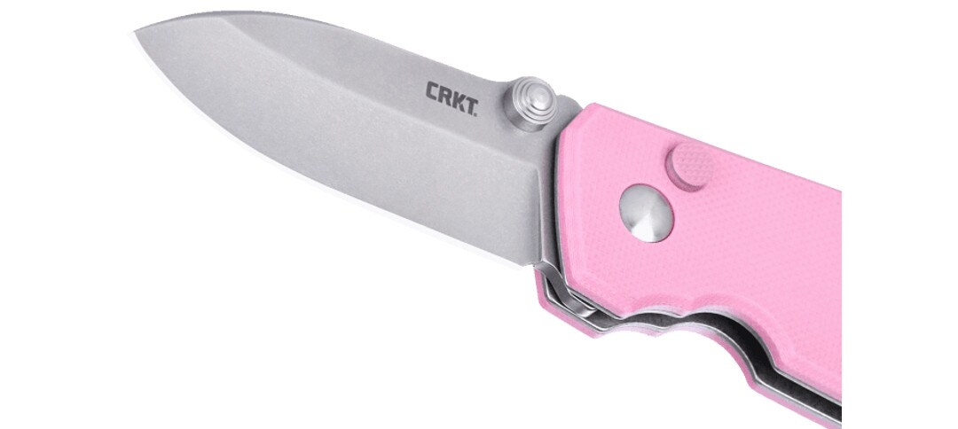 Nóż składany CRKT Squid Button Lock - Rose