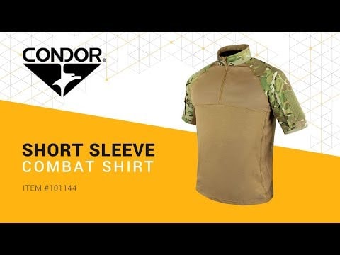Бойова сорочка Condor Short Sleeve Combat Shirt Gen II - Black