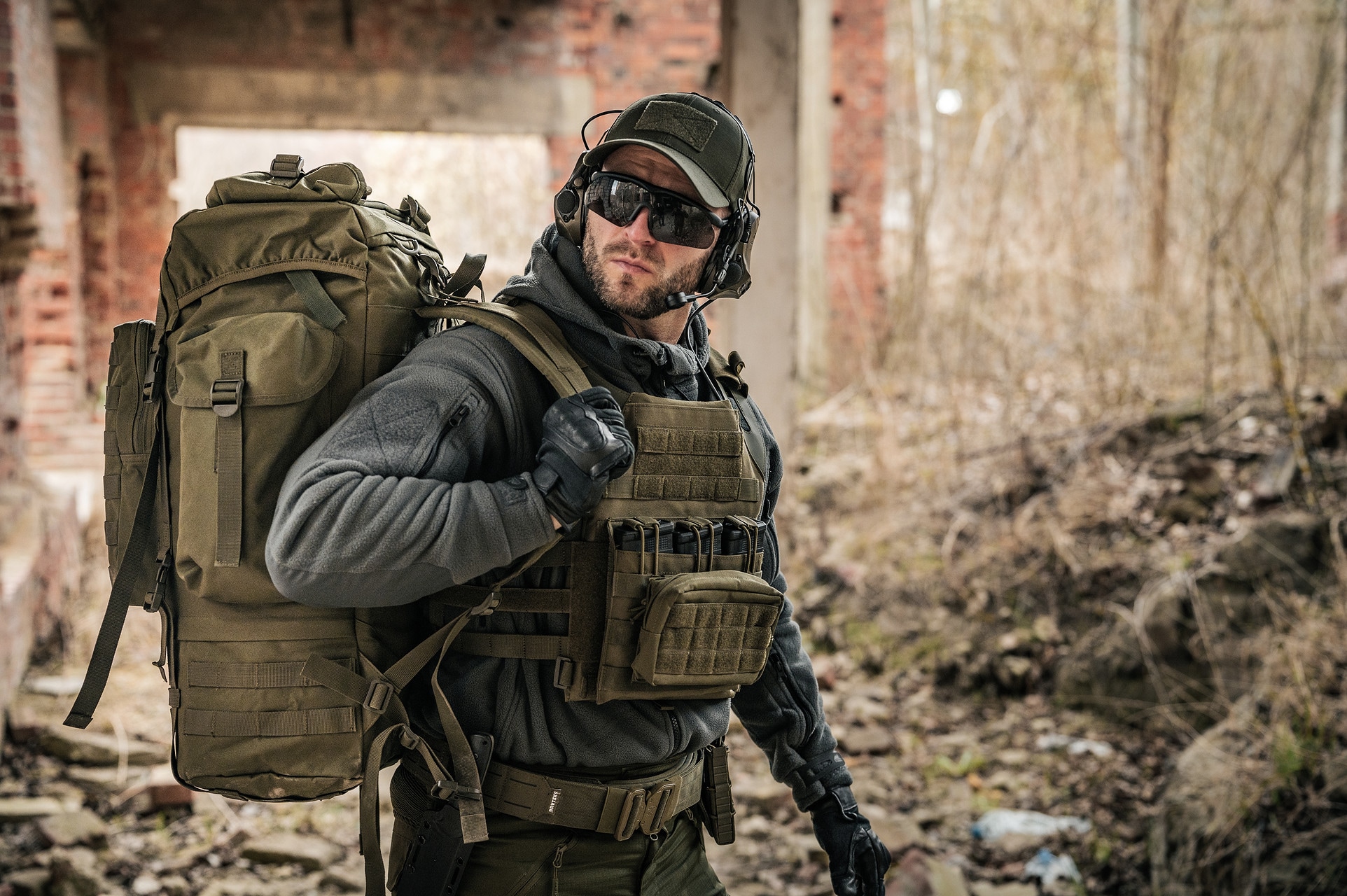 Czapka z daszkiem M-Tac Elite Flex Rip-Stop - Army Olive