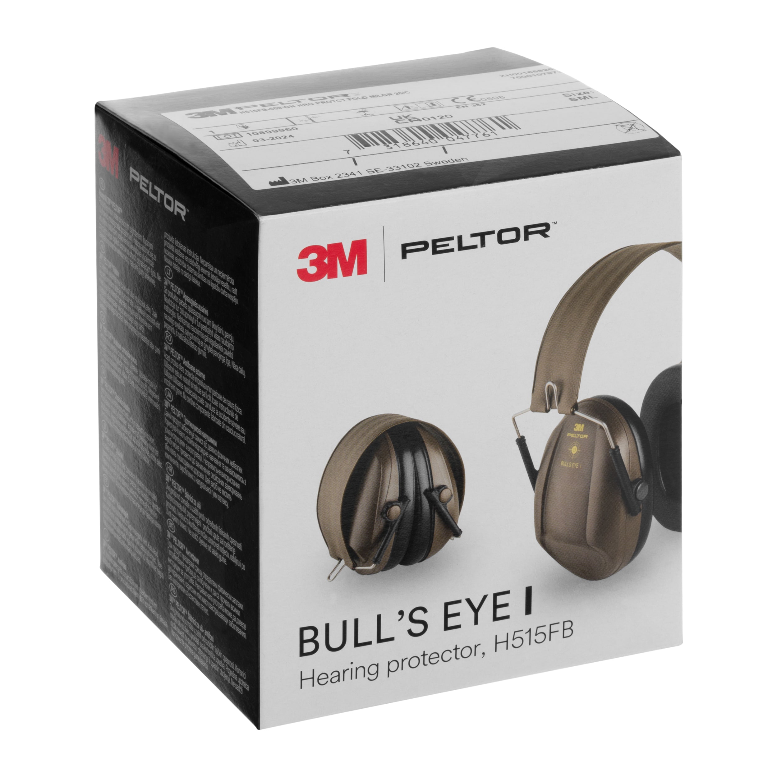 Ochronniki słuchu pasywne 3M Peltor Bull's Eye I V2 - Green