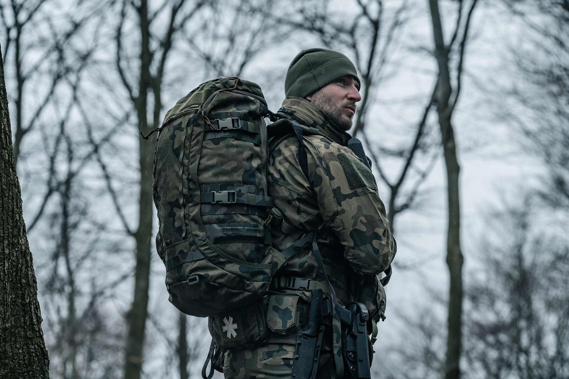 Plecak Wisport Zipper Fox 42 40 l - wz.93 Pantera PL Woodland