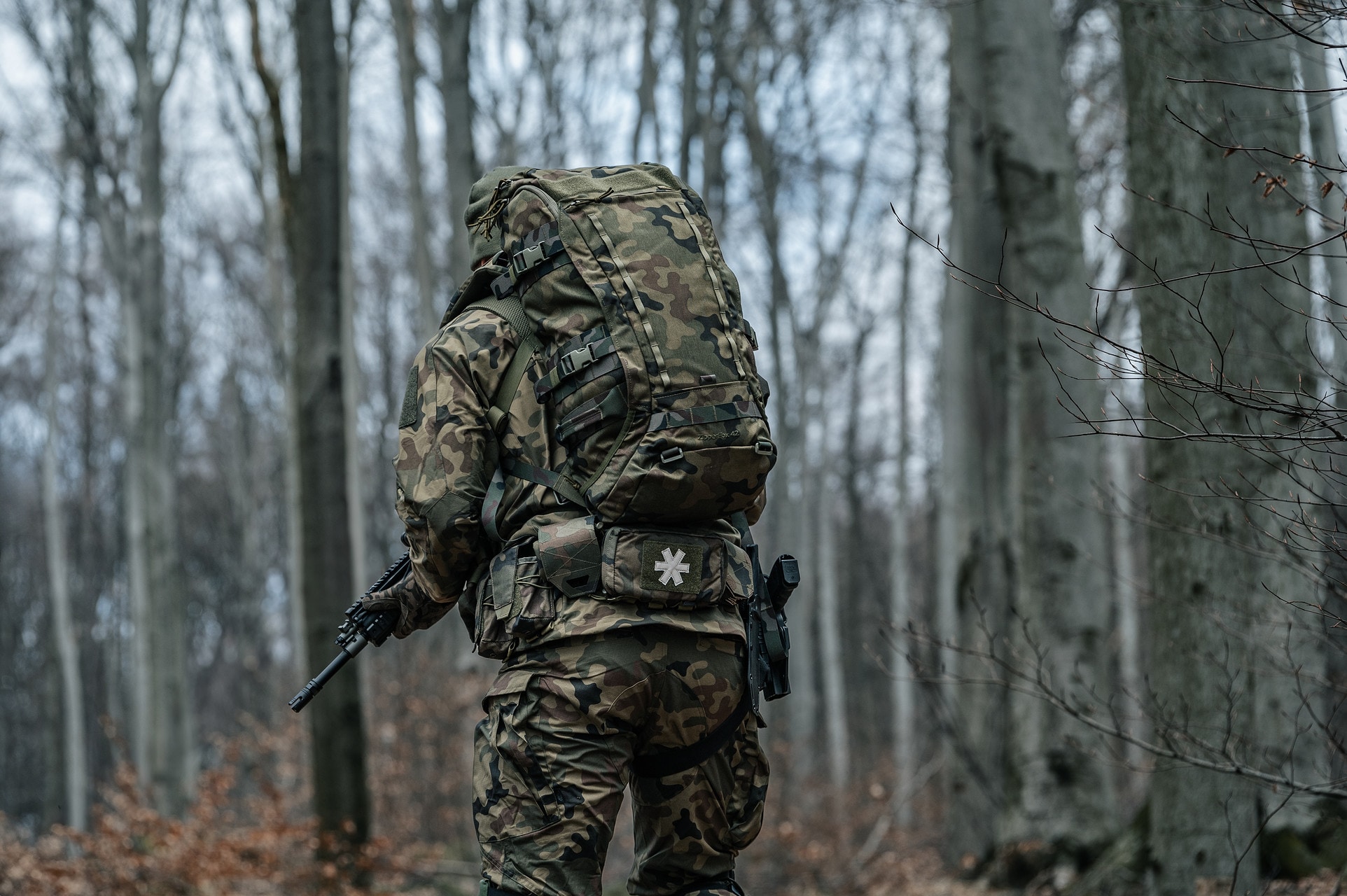 Plecak Wisport Zipper Fox 42 40 l - wz.93 Pantera PL Woodland