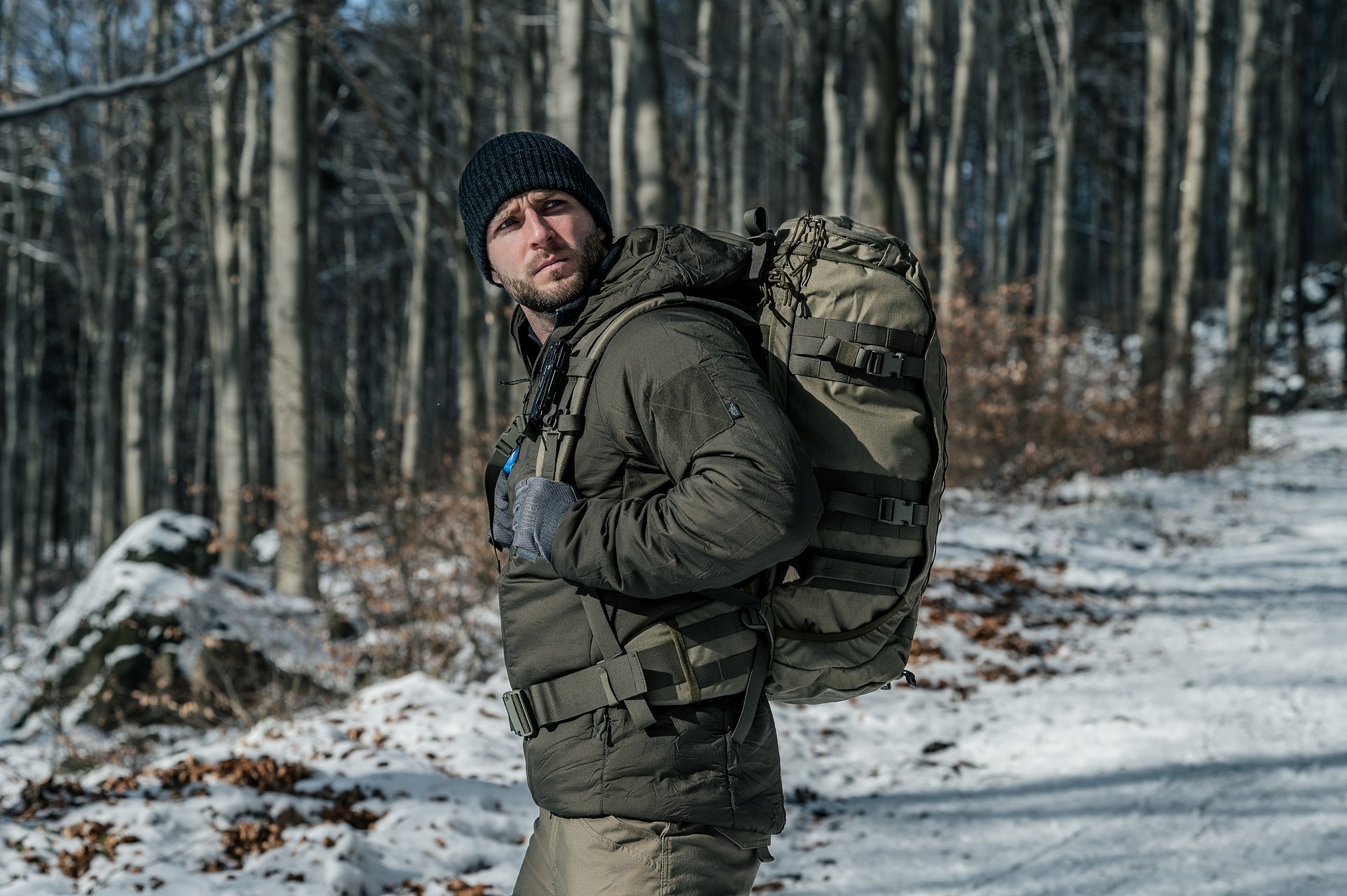 Plecak Wisport Zipper Fox 42 40 l - RAL 7013