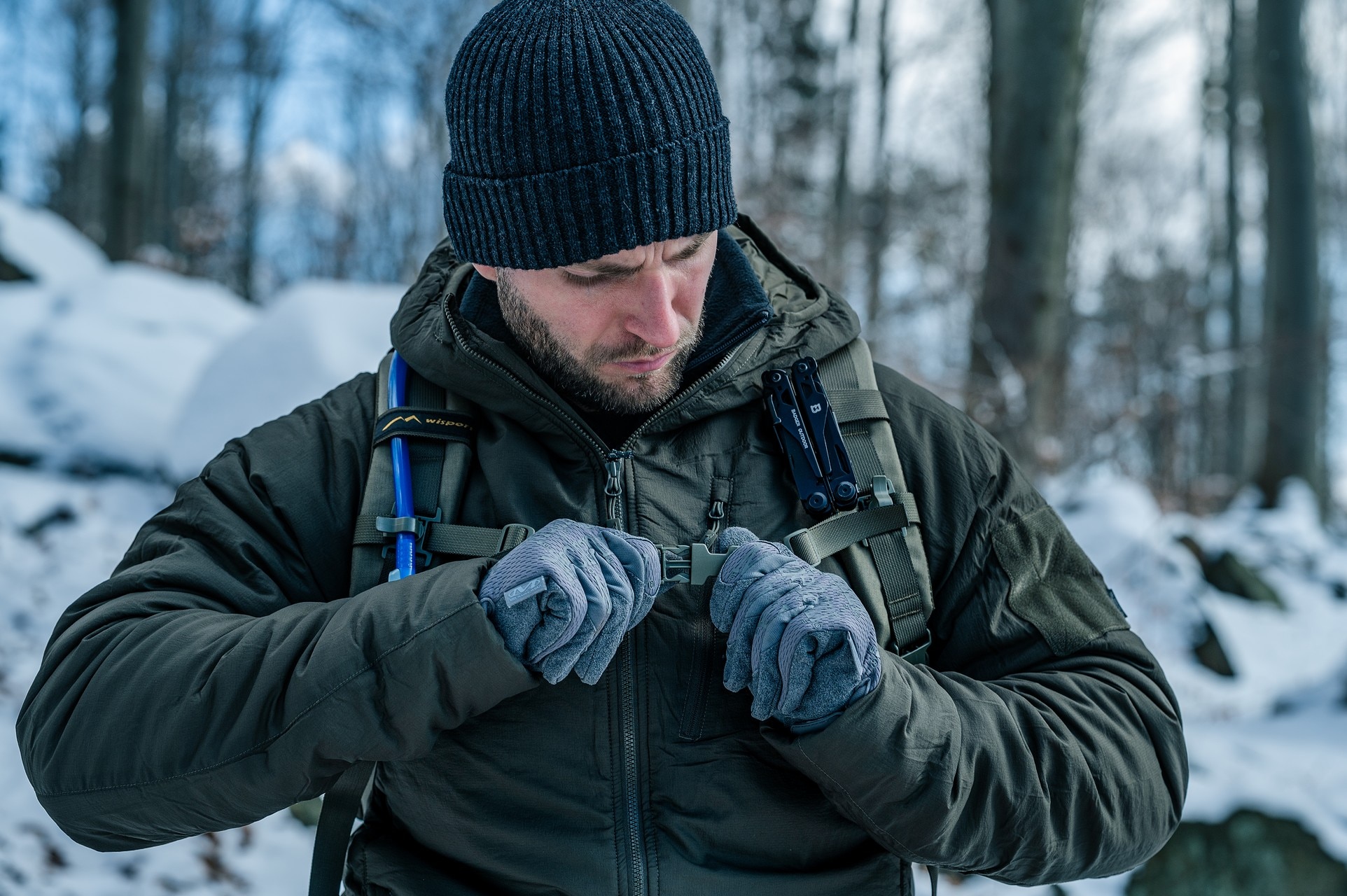 Plecak Wisport Zipper Fox 42 40 l - RAL 7013