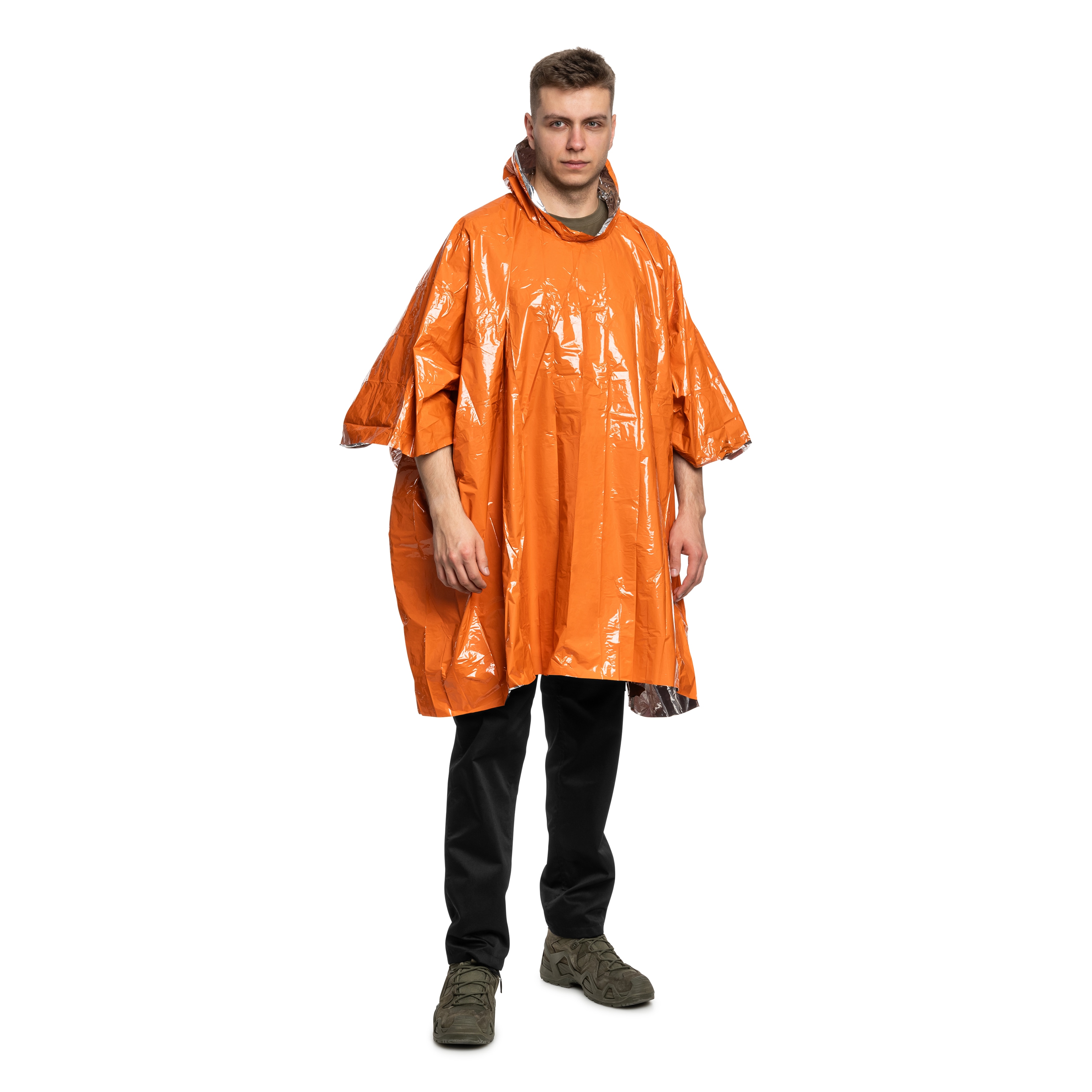 Термічне пончо MFH Fox Outdoor Emergency - Orange