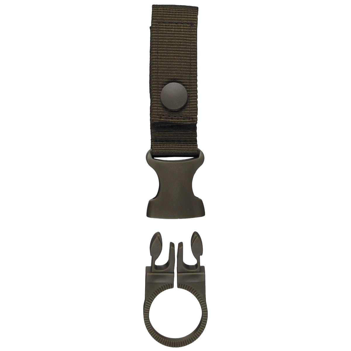 Uchwyt na butelkę MFH MOLLE - Olive