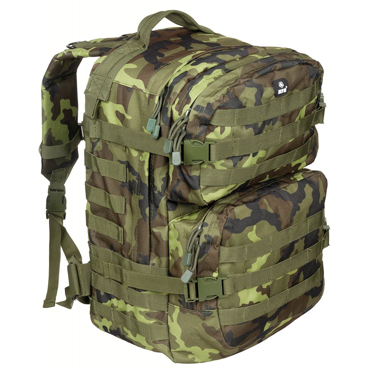 Plecak MFH US Assault II 40 l - M95 CZ Camo