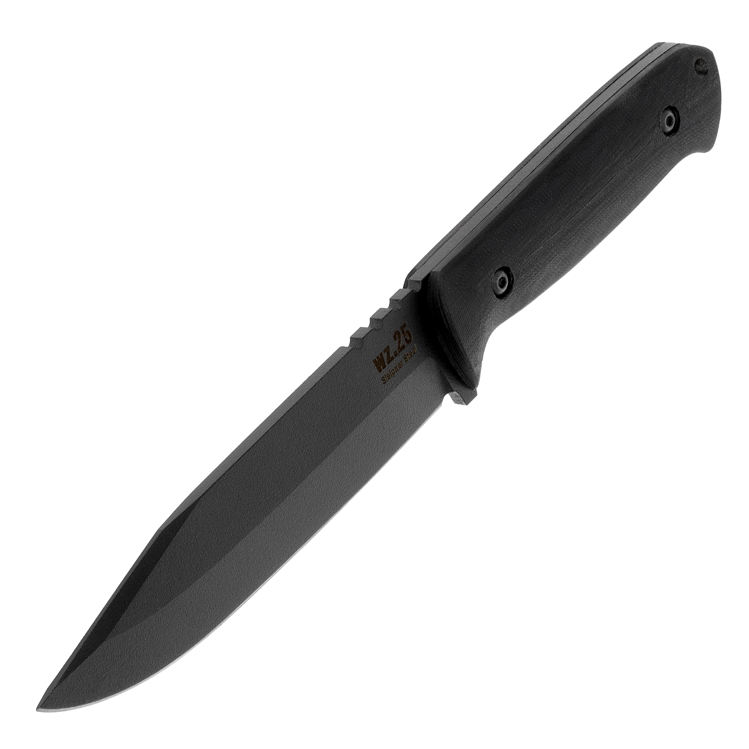 Za-Pas WZ.25 Grom Fixed Blade Knife - Black