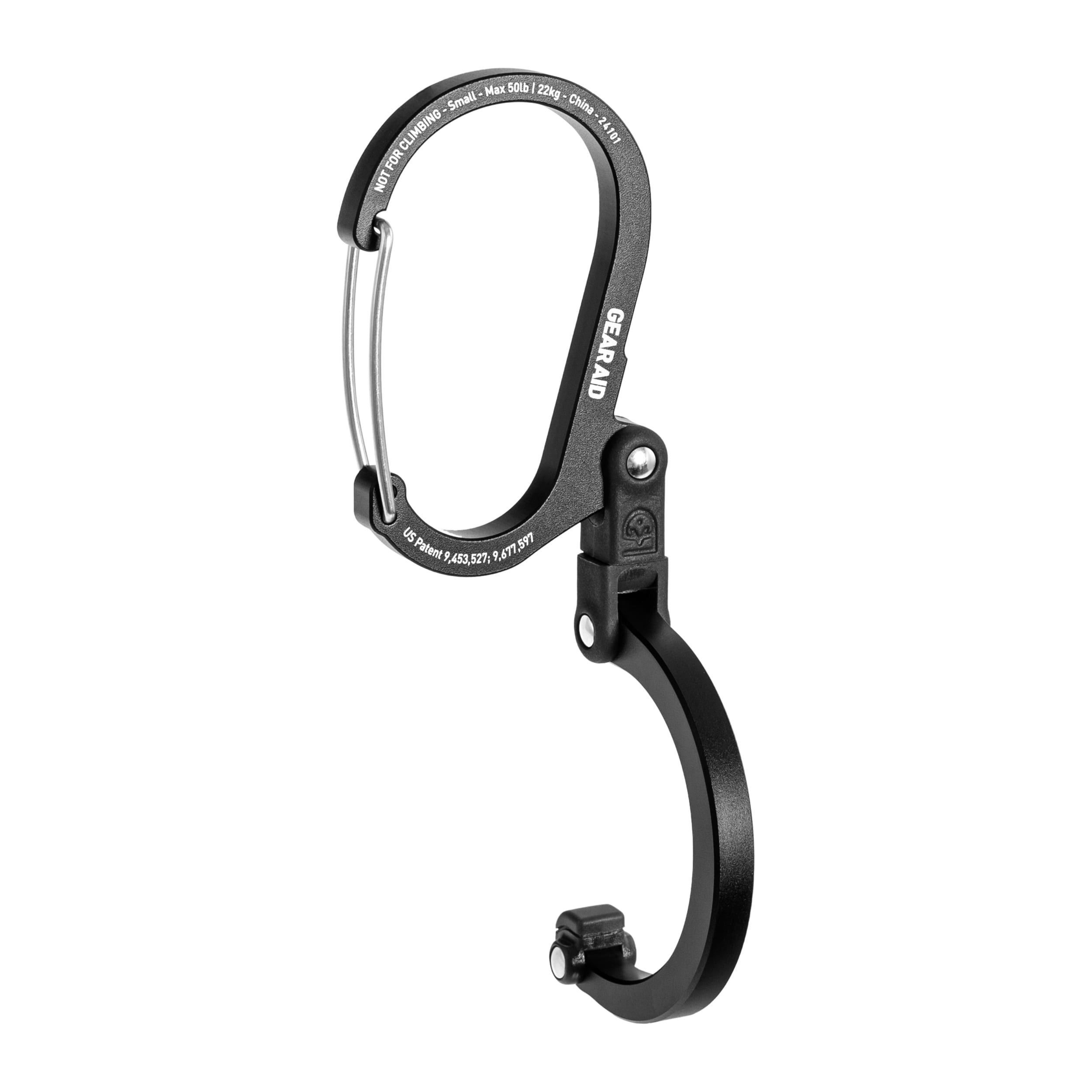 Карабін Gear Aid Heroclip Small - Stealth Black