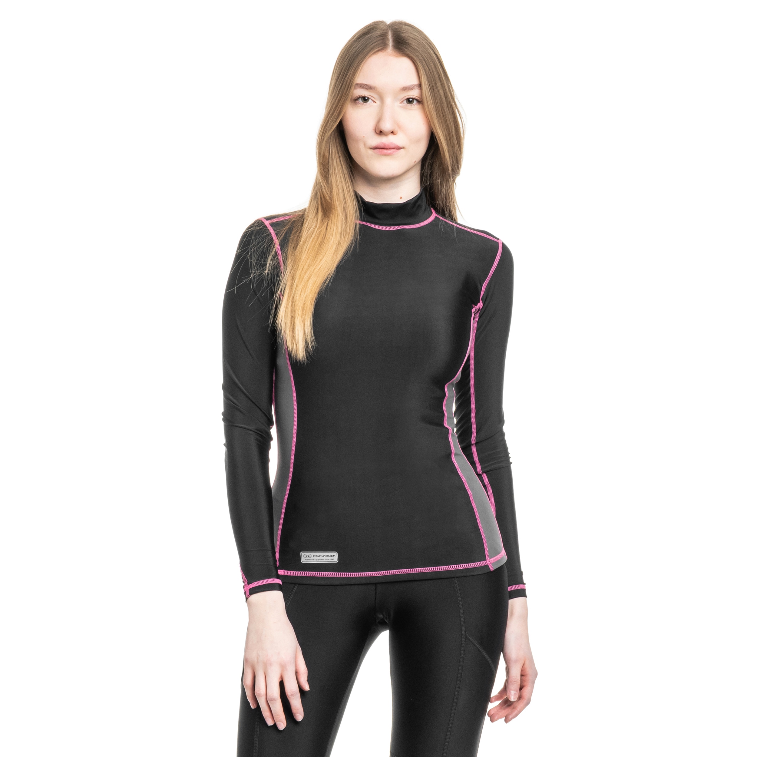 Koszulka termoaktywna damska Highlander Pro Comp Long Sleeve Top - Black/Grey