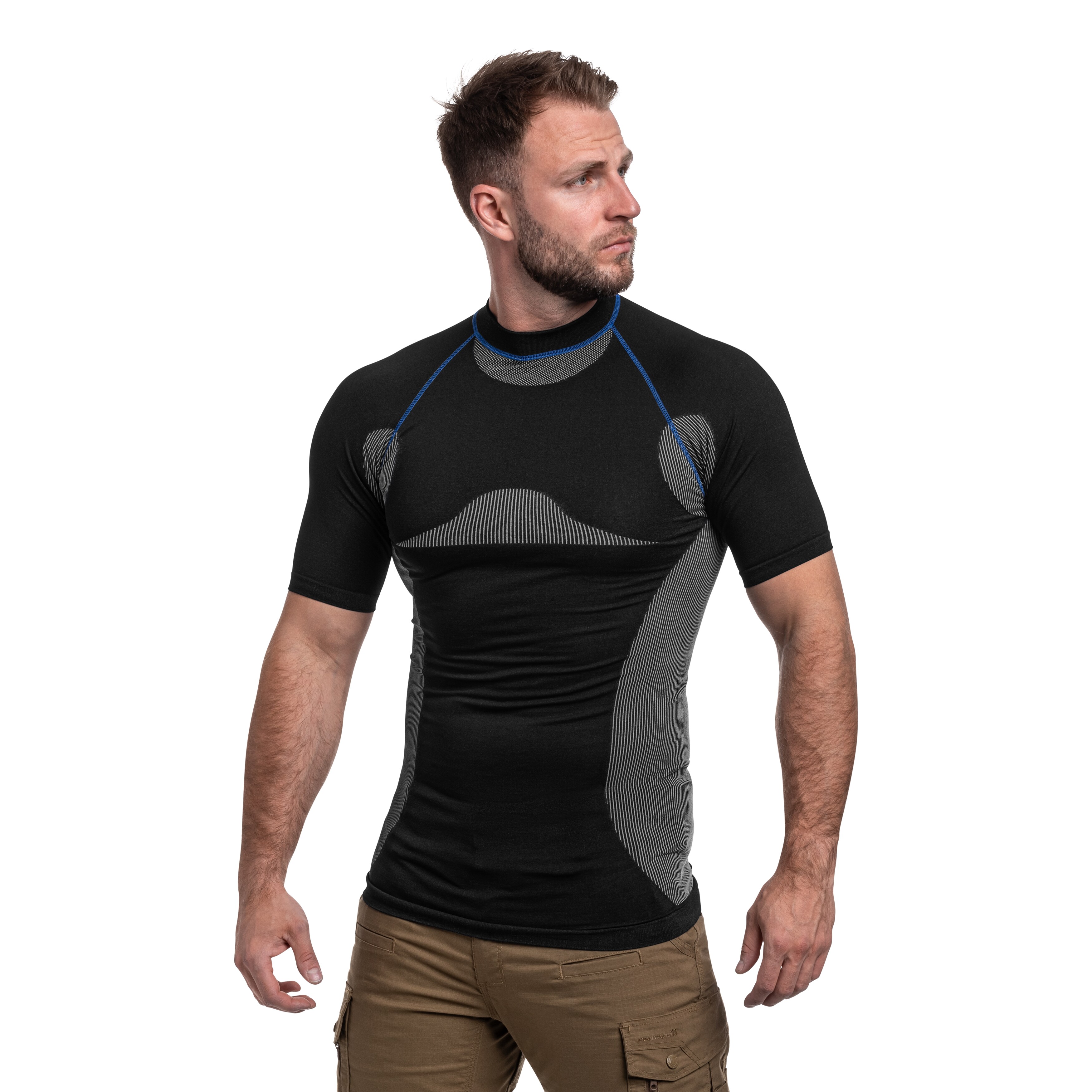 Koszulka termoaktywna Highlander Outdoor Thermo Tech - Black