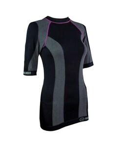 Жіноча термоактивна футболка Highlander Outdoor Thermo Tech - Black Жіноча термоактивна футболка Highlander Outdoor Thermo Tech - Black