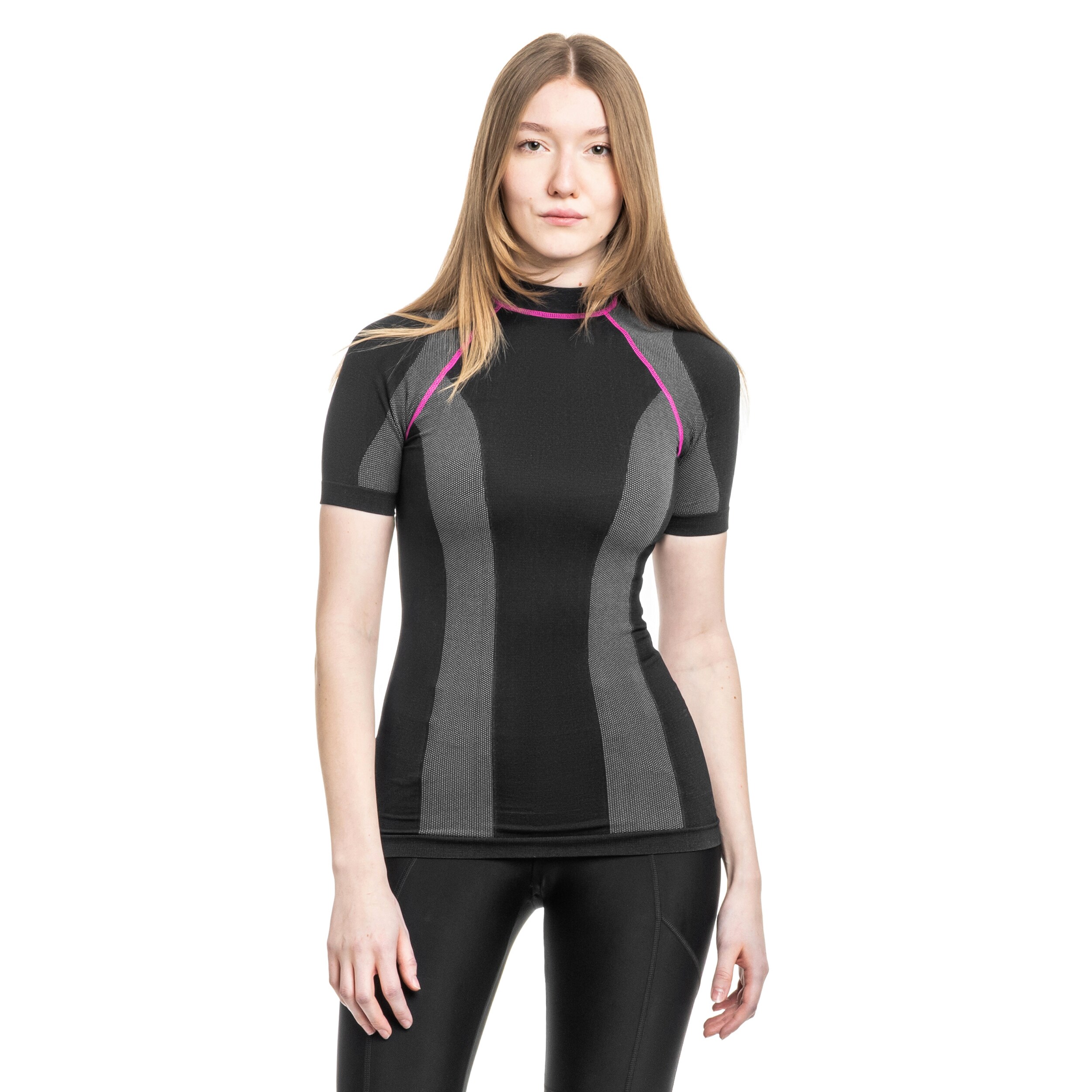 Koszulka termoaktywna damska Highlander Outdoor Thermo Tech - Black