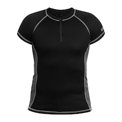 Koszulka termoaktywna Highlander Forces Protech Zip Neck Base Layer - Black/Grey