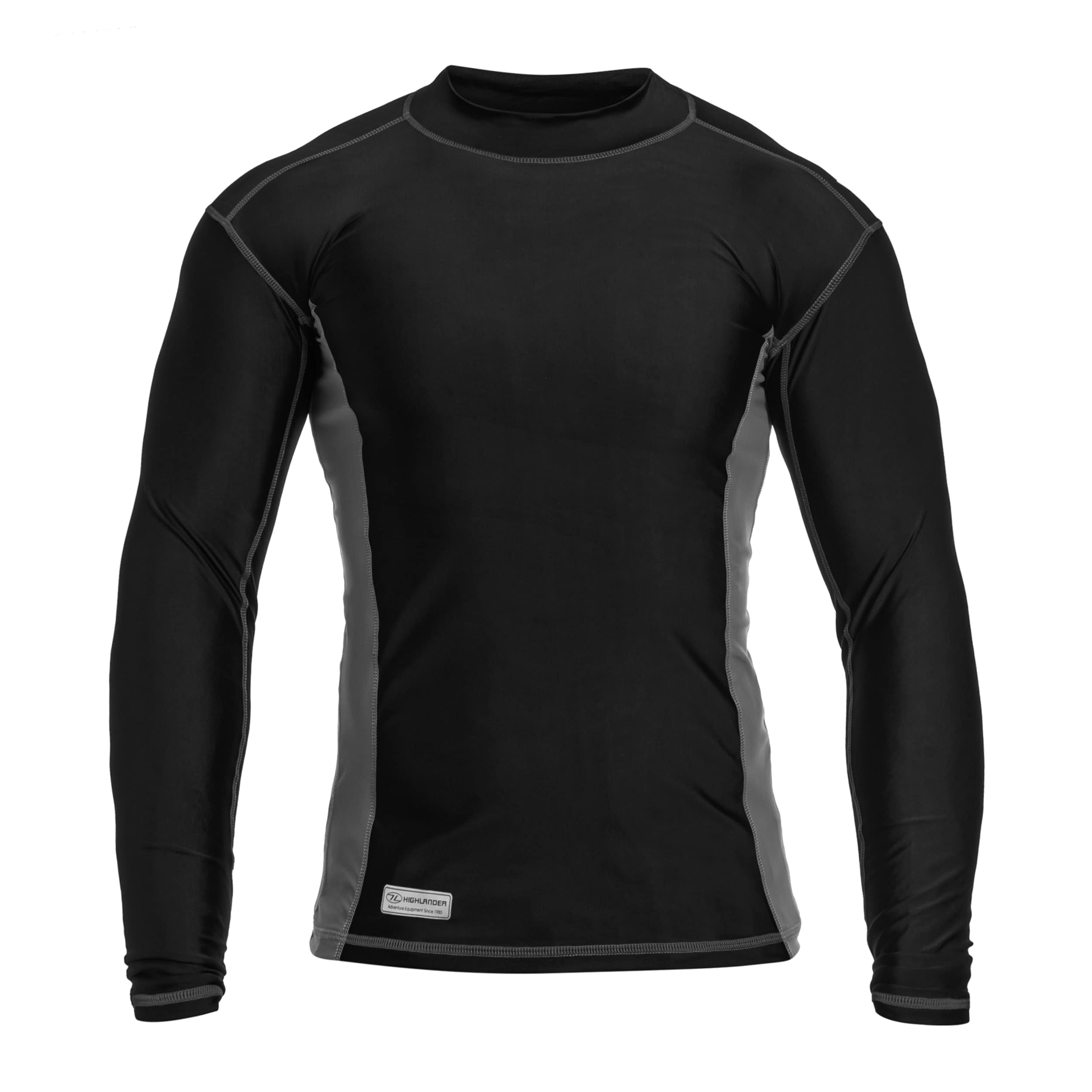 Koszulka termoaktywna Highlander Forces Pro Comp Long Sleeve - Black/Grey