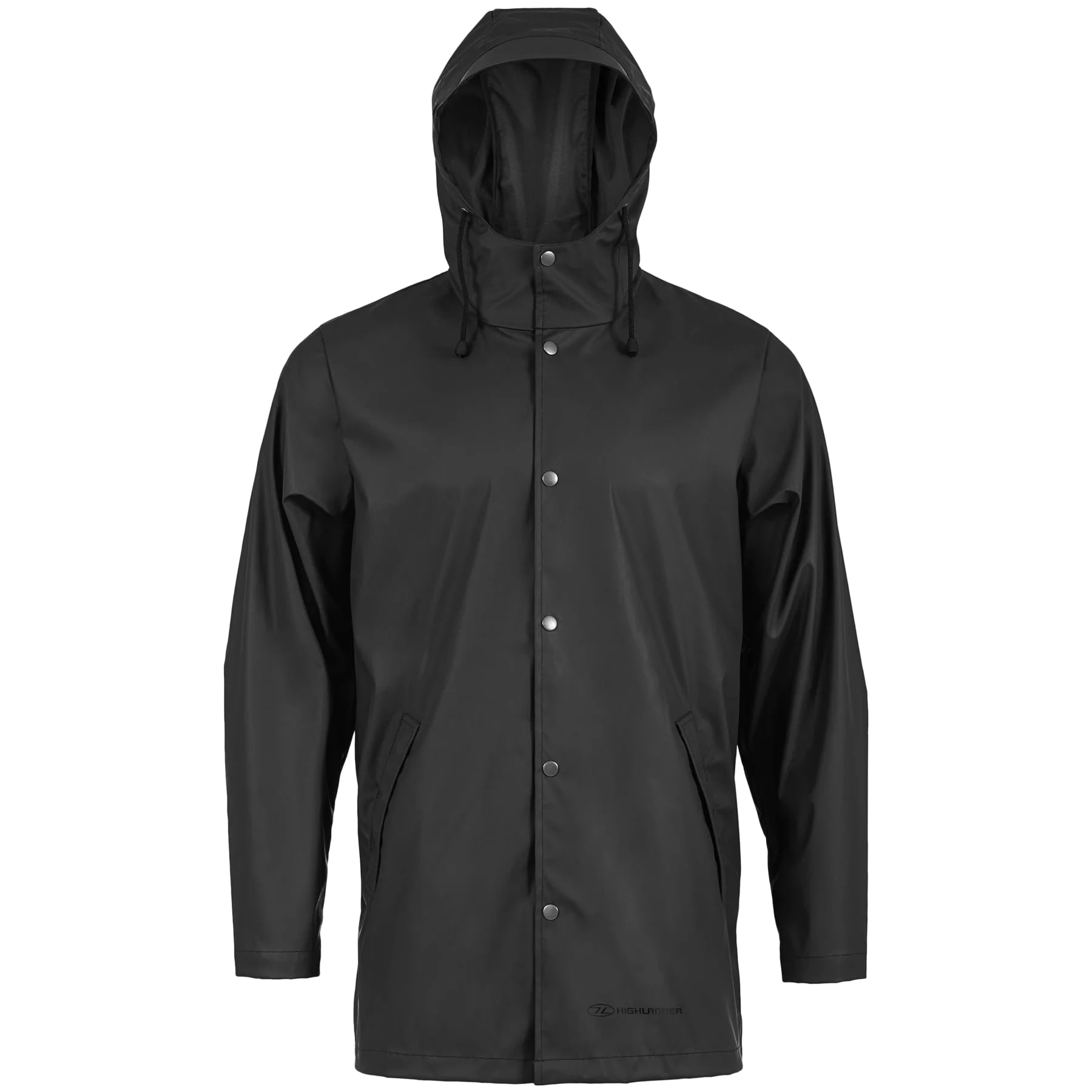 Kurtka Highlander Outdoor Lighthouse Rain Jacket - Black