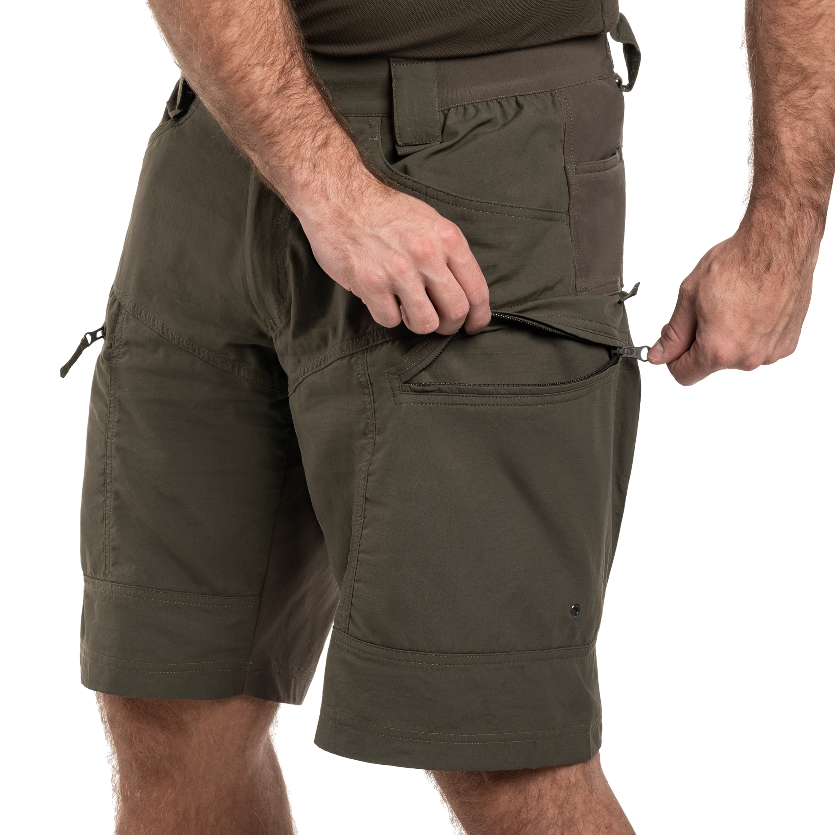 Шорти UF PRO P-40 Ranger Tactical Shorts - Brown Grey