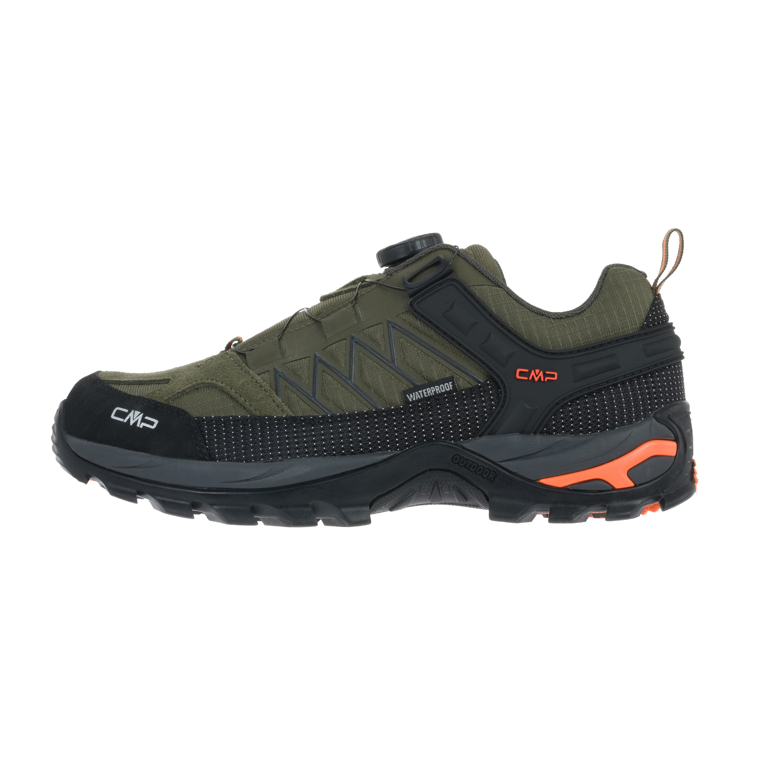 Buty trekkingowe CMP Rigel Fitgo - Olive/Flame