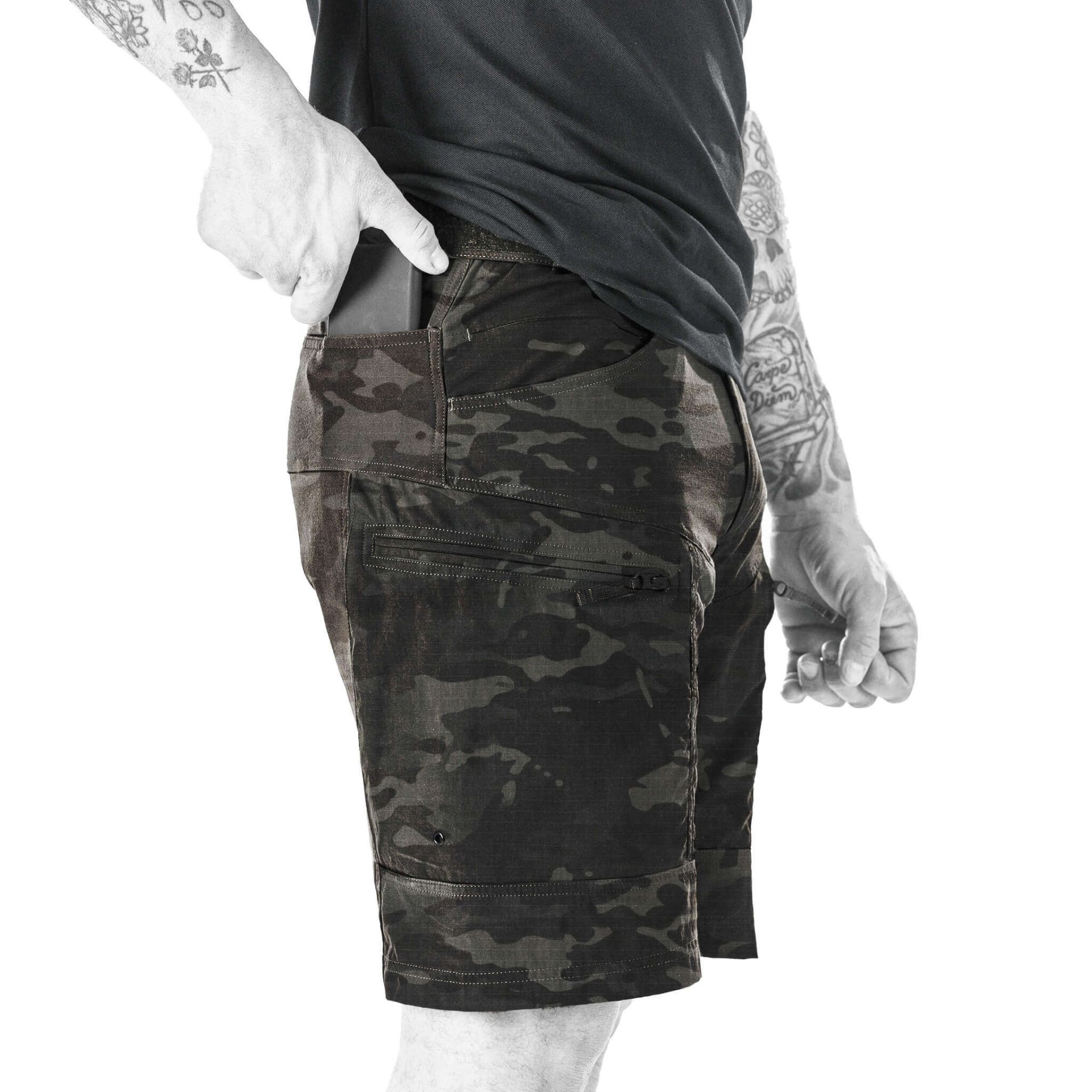 Шорти UF PRO P-40 Ranger Tactical Shorts - MultiCam Black
