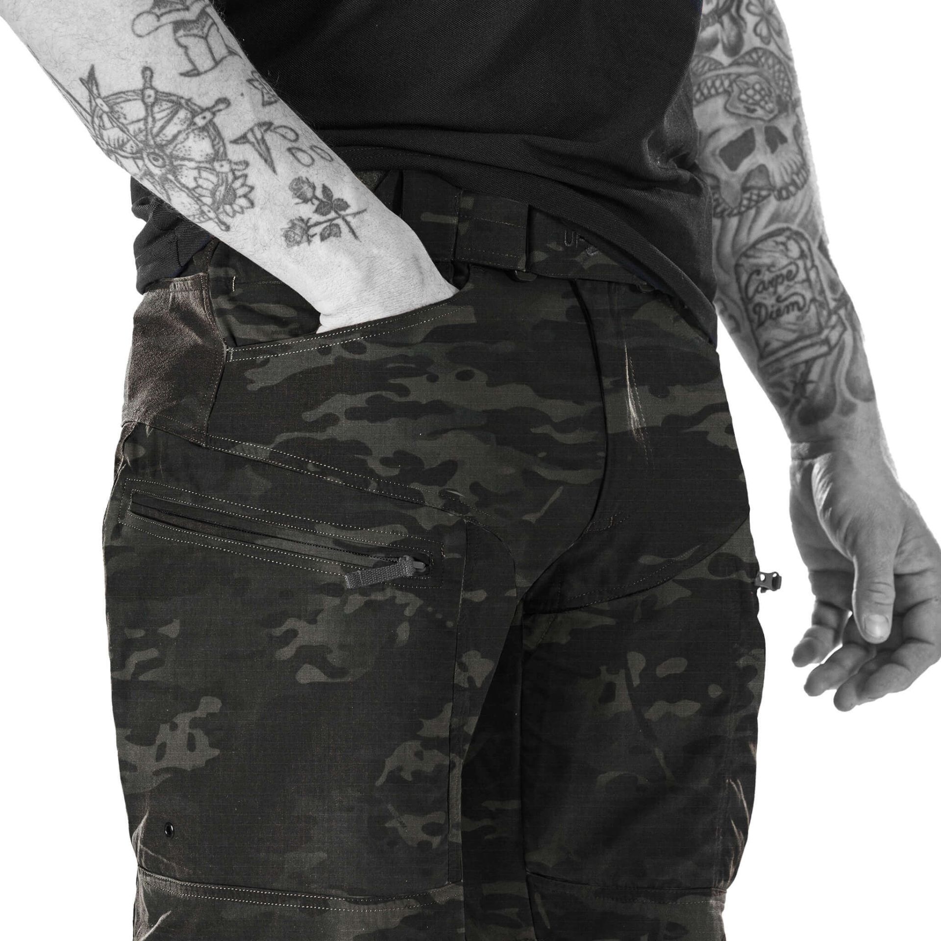 Шорти UF PRO P-40 Ranger Tactical Shorts - MultiCam Black