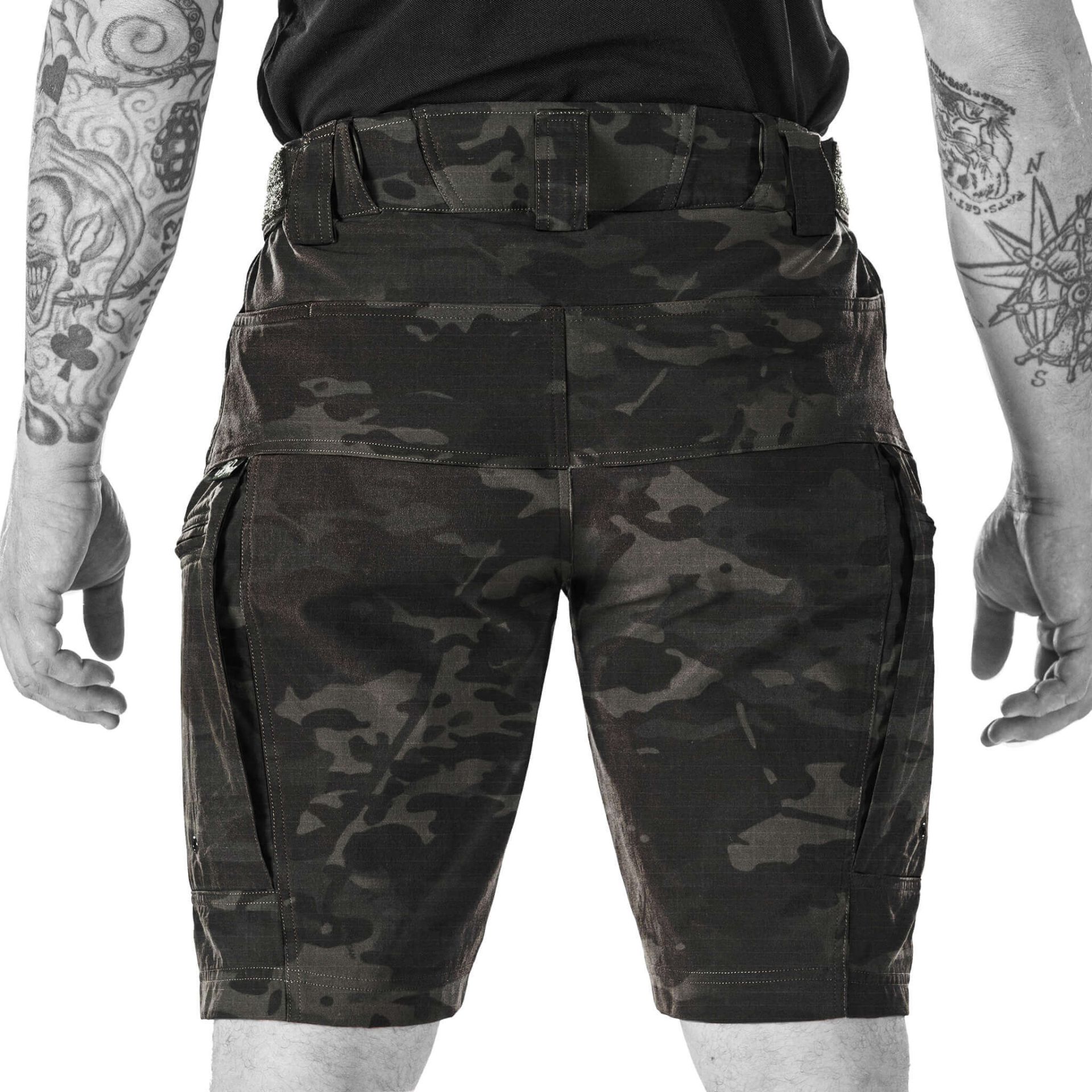 Шорти UF PRO P-40 Ranger Tactical Shorts - MultiCam Black