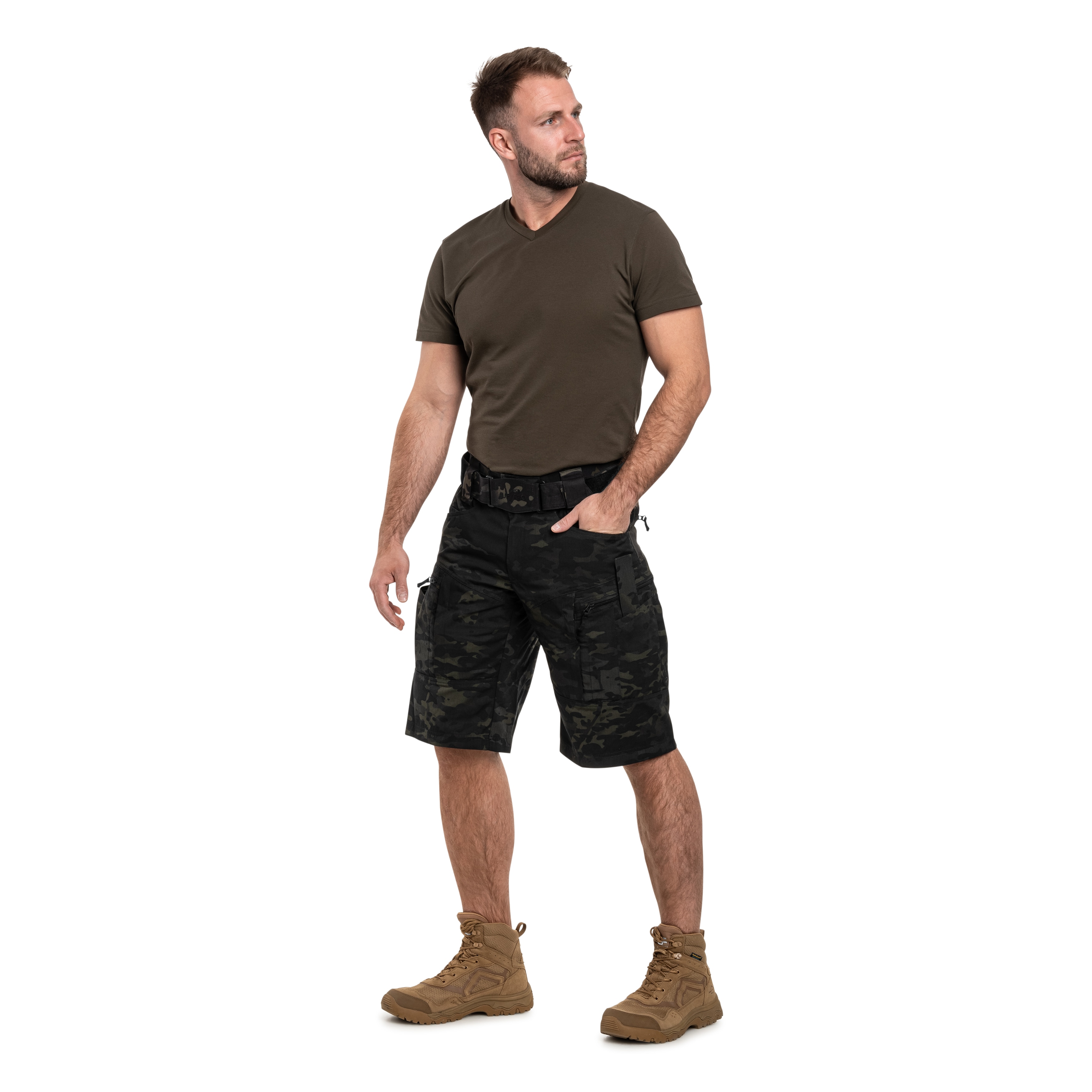 Шорти UF PRO P-40 Gen.2 Tactical - MultiCam Black