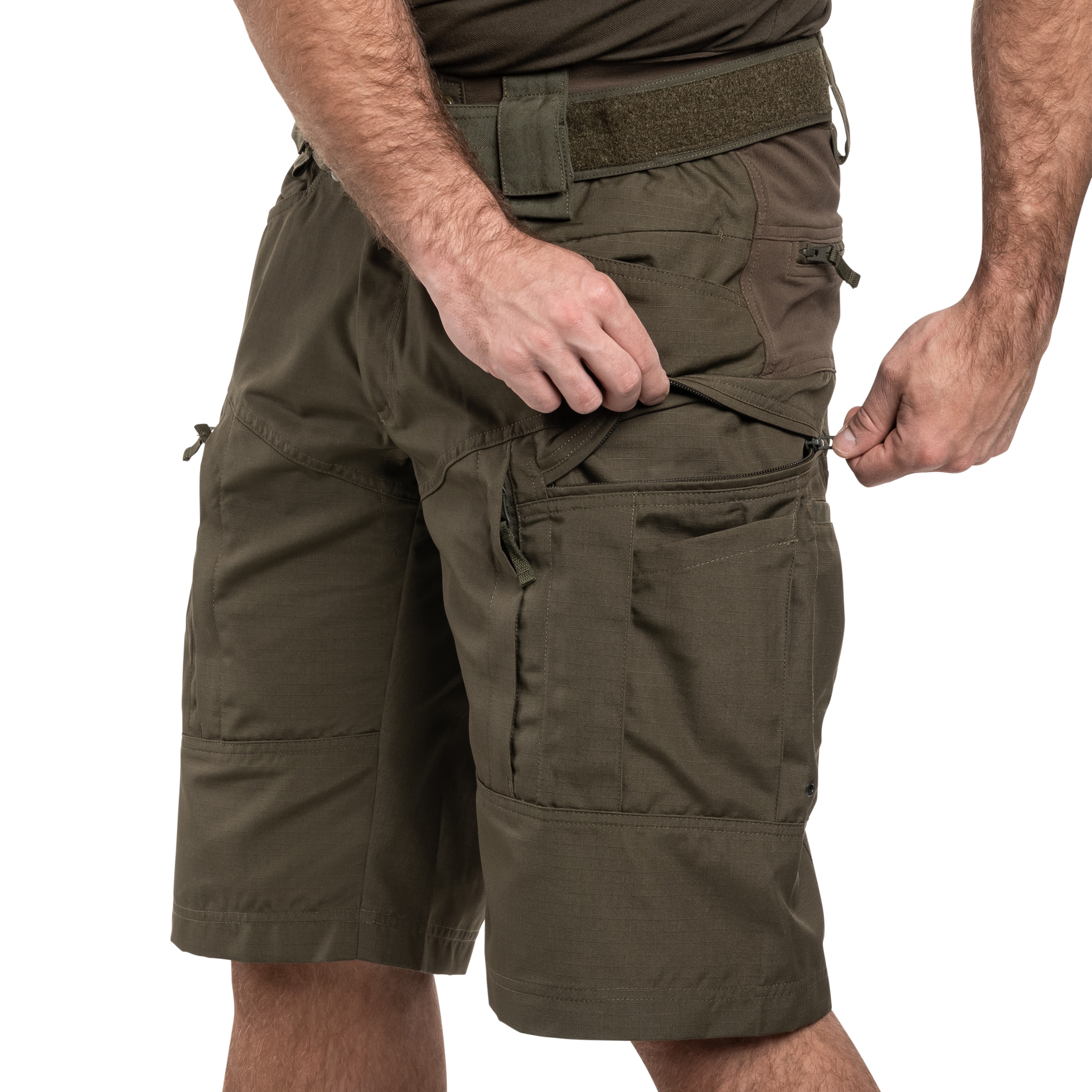Szorty UF PRO P-40 Gen.2 Tactical - Brown Grey