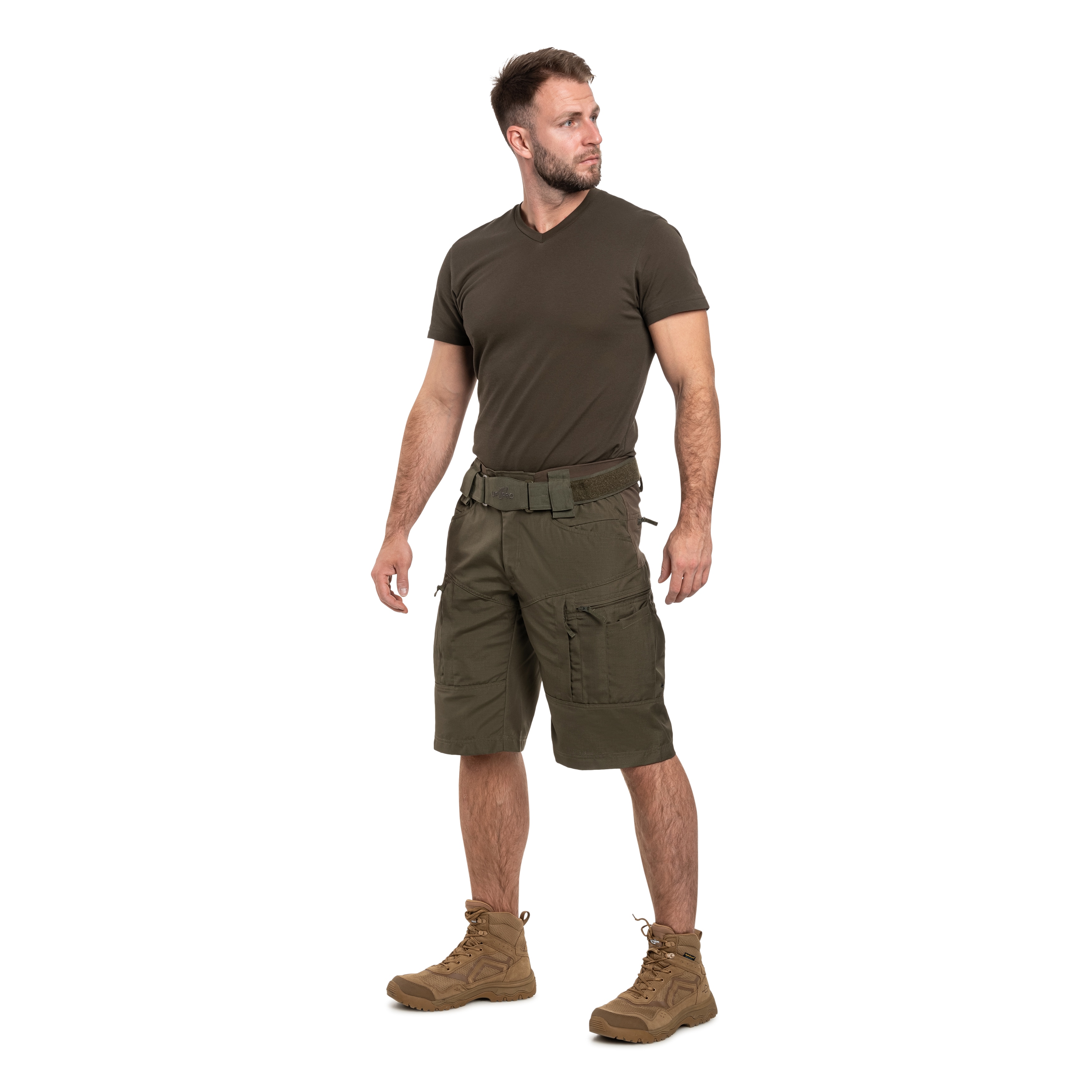 Szorty UF PRO P-40 Gen.2 Tactical - Brown Grey