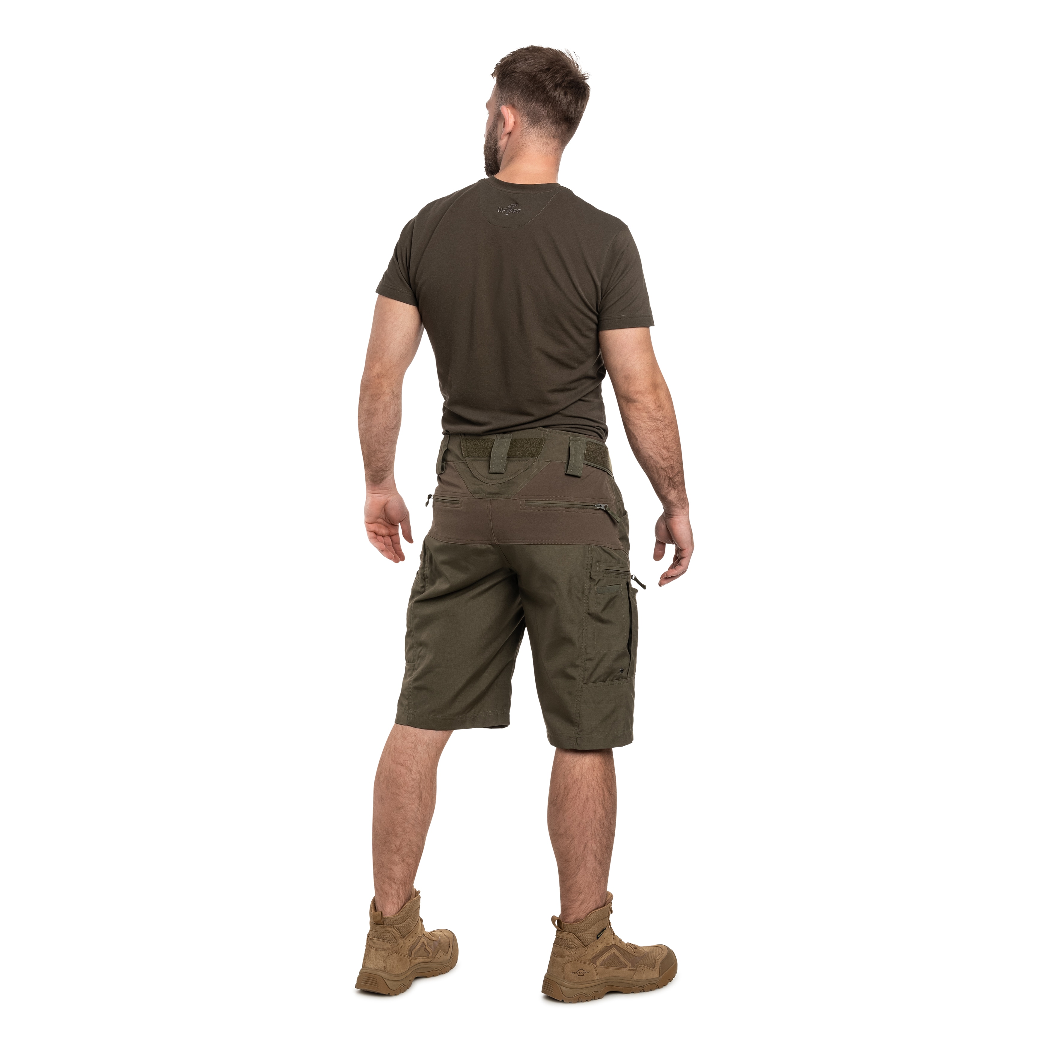 Szorty UF PRO P-40 Gen.2 Tactical - Brown Grey