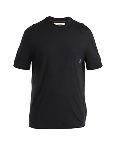 Футболка Icebreaker Merino 150 Tech Lite Short Sleeve Relaxed Pocket T-Shirt - Black Футболка Icebreaker Merino 150 Tech Lite Short Sleeve Relaxed Pocket T-Shirt - Black