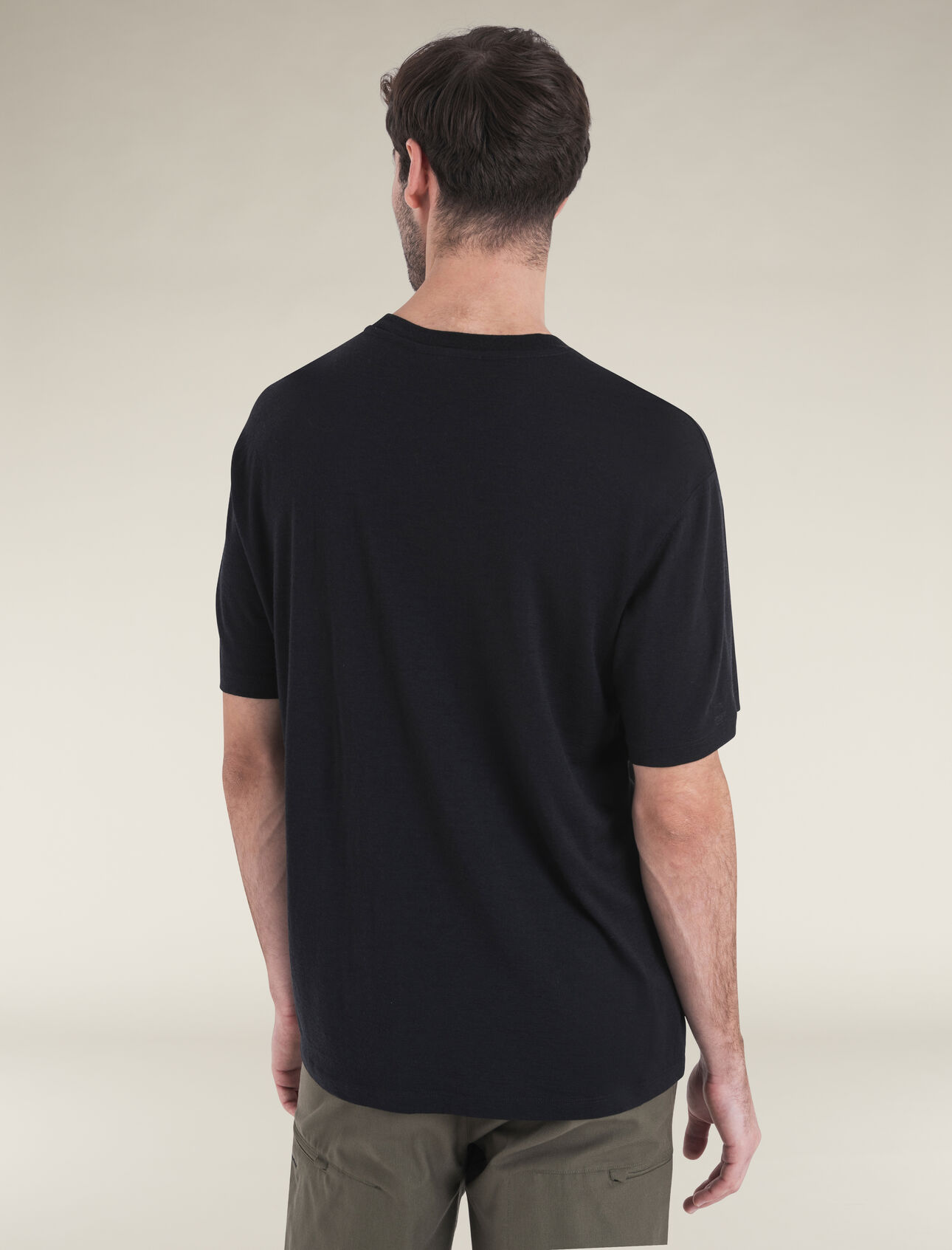 Koszulka T-Shirt Icebreaker Merino 150 Tech Lite Relaxed Pocket - Black